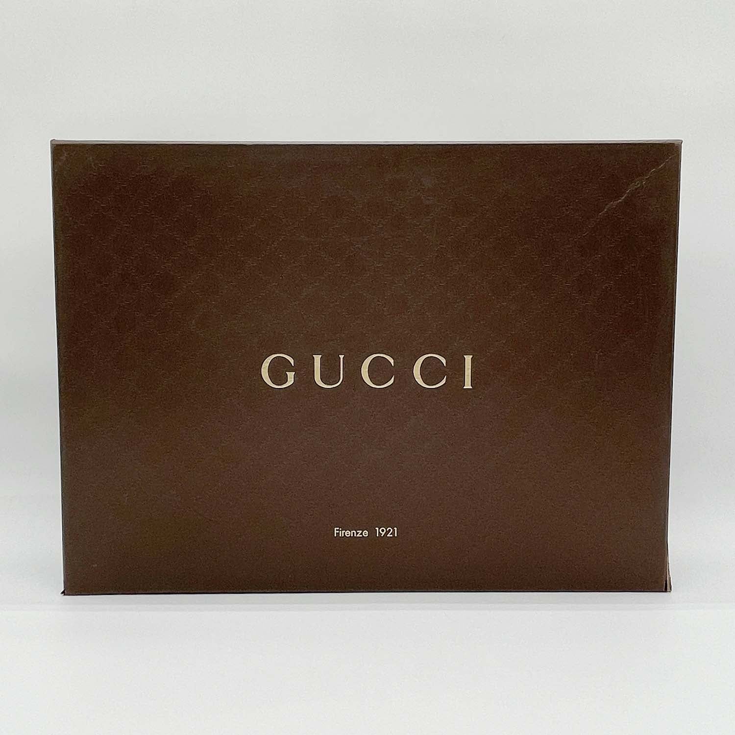 GUCCI グッチ レインブーツ 35(JP22cm程度) ロング丈 GG柄