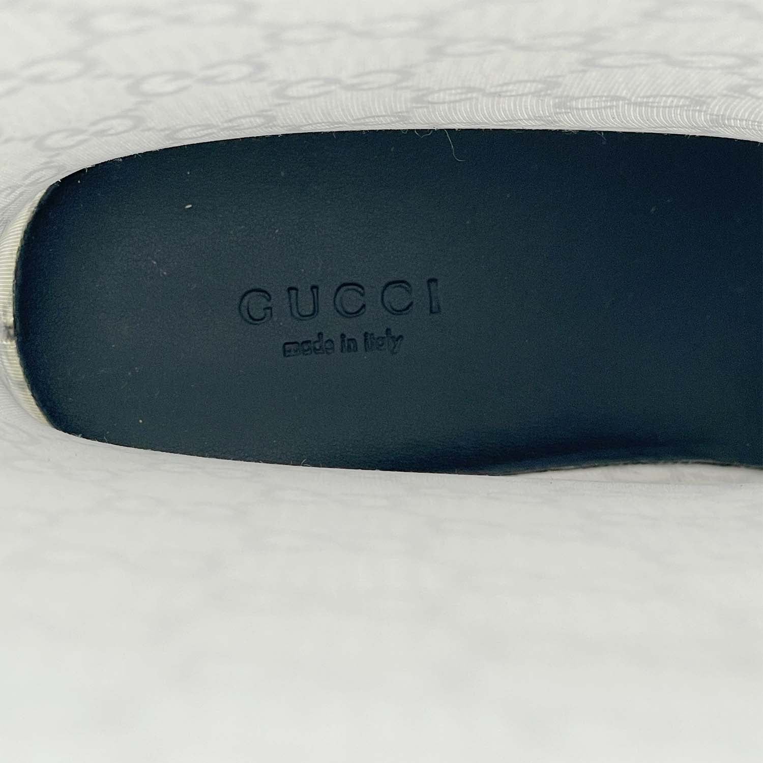 GUCCI グッチ レインブーツ 35(JP22cm程度) ロング丈 GG柄