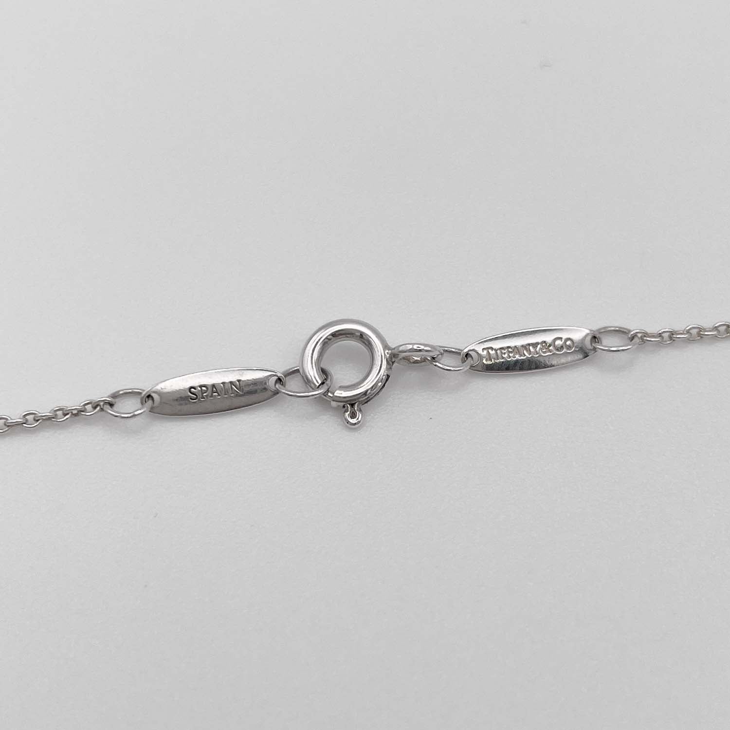 美品 Tiffany&Co. ティファニー エルサペレッティ レターS ネックレス SV925 ペンダント