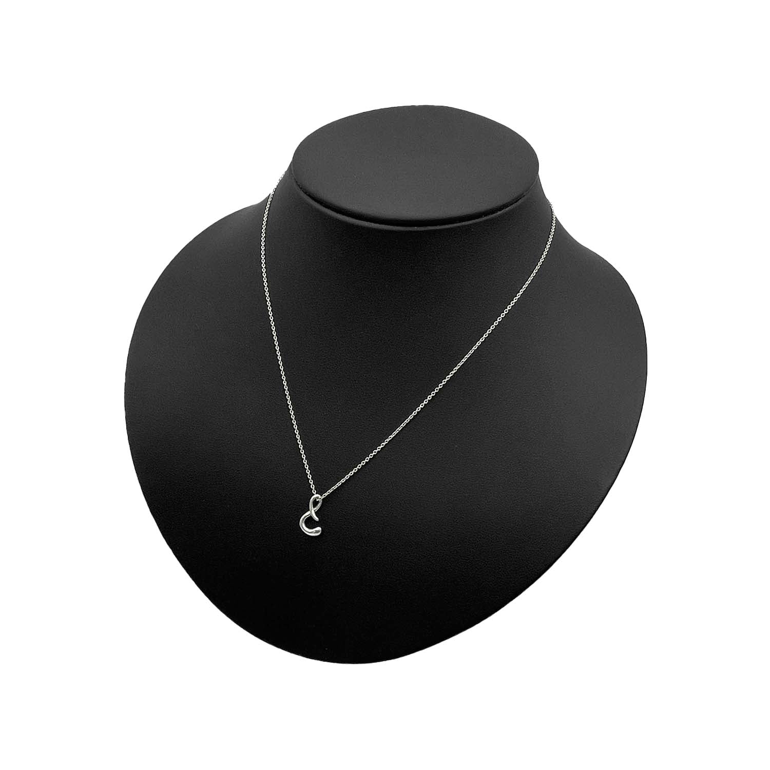 美品 Tiffany&Co. ティファニー エルサペレッティ レターS ネックレス SV925 ペンダント