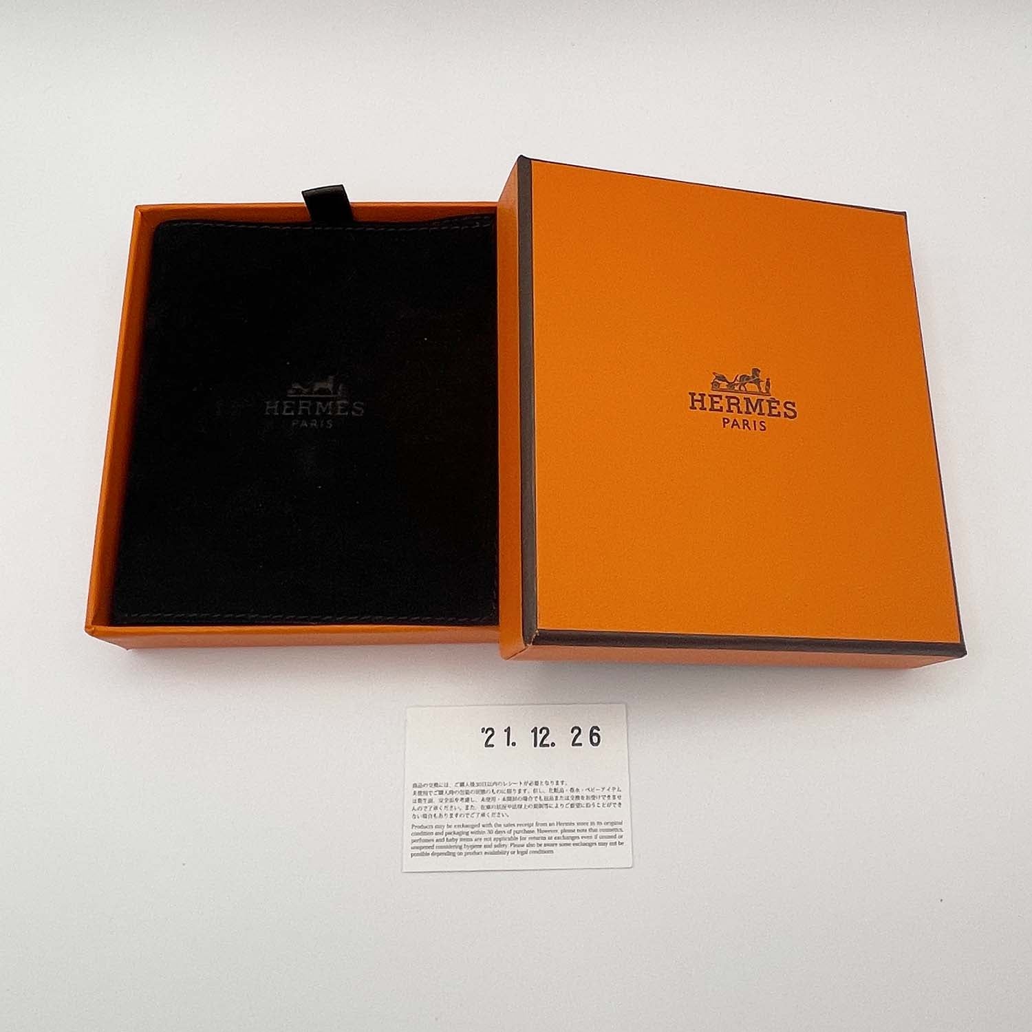 HERMES エルメス ネックレス アスドゥクール 21年製 ハート ペンダント レザー