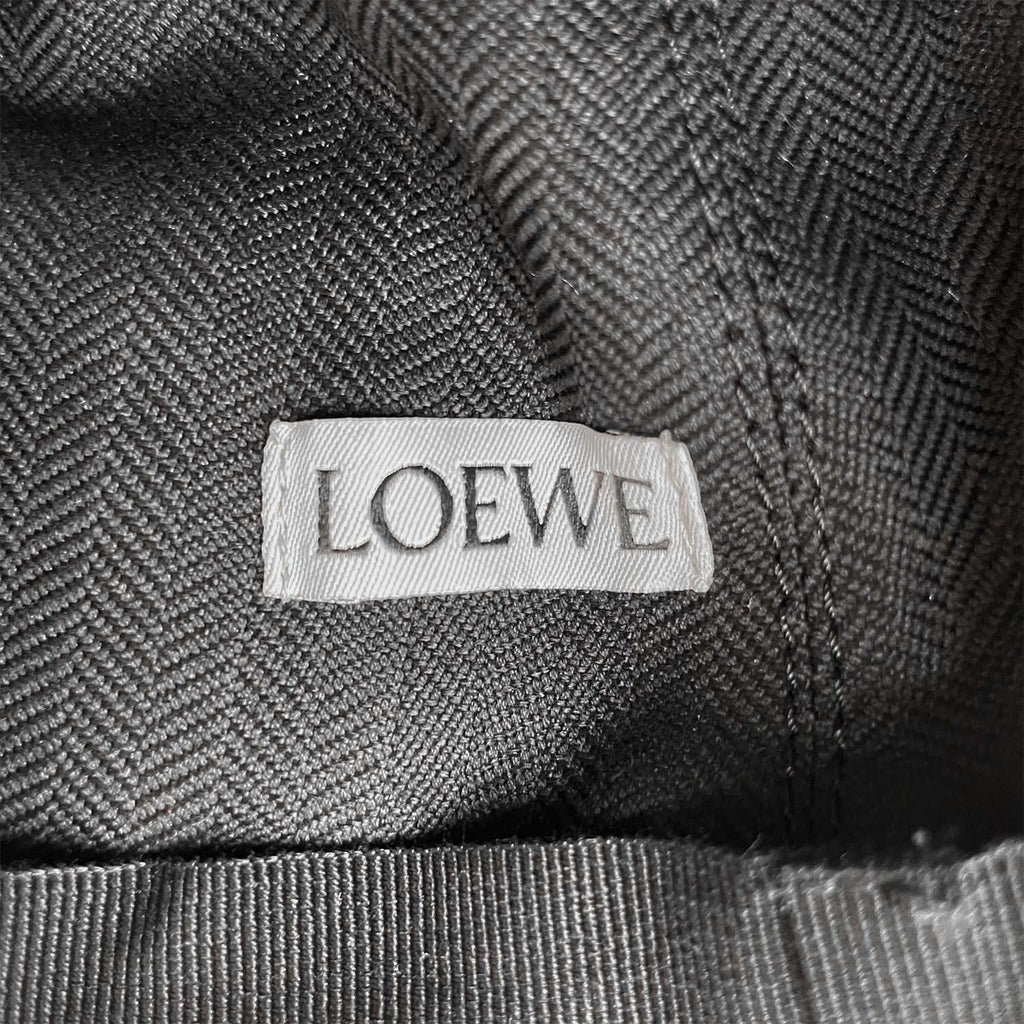 LOEWE ロエベ フィッシャーマンハット サイズ57 花柄 ロゴ リボン 帽子 マルチカラー バケット