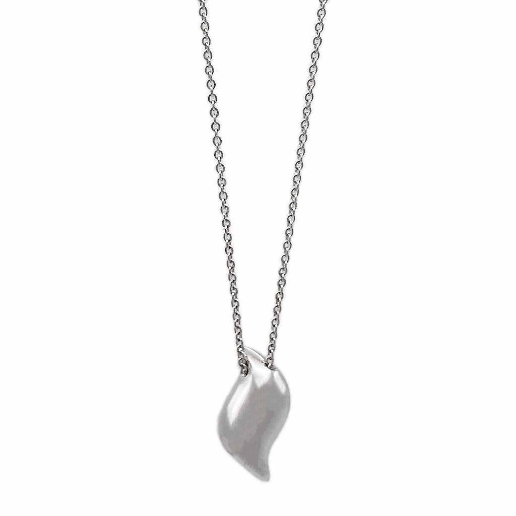 Tiffany&Co. ティファニー ネックレス エルサペレッティ リーフ 立体 SV925ペンダント