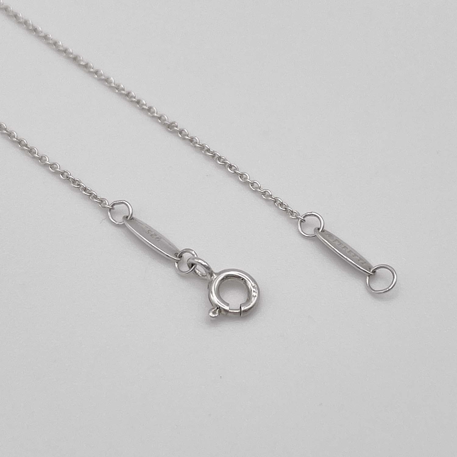 Tiffany&Co. ティファニー ネックレス エルサペレッティ リーフ 立体 SV925ペンダント