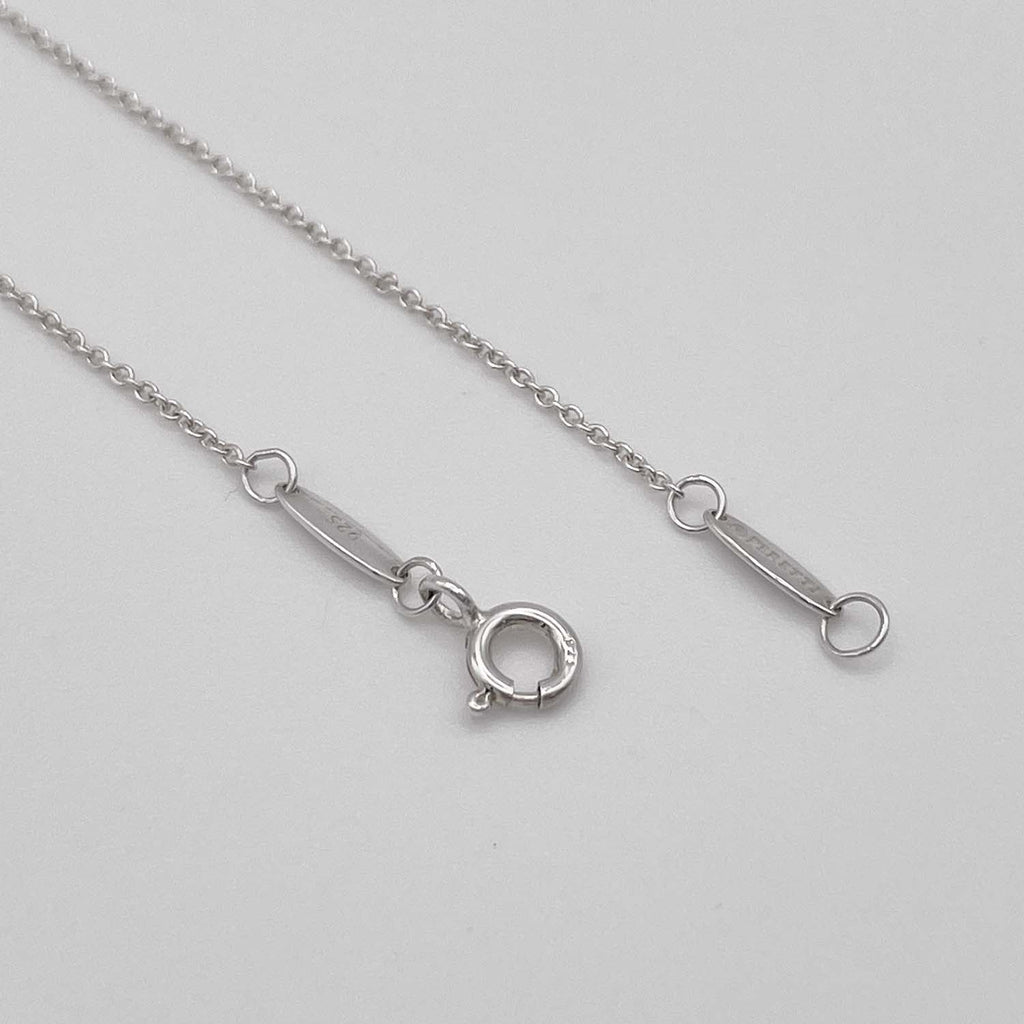 Tiffany&Co. ティファニー ネックレス エルサペレッティ リーフ 立体 SV925ペンダント