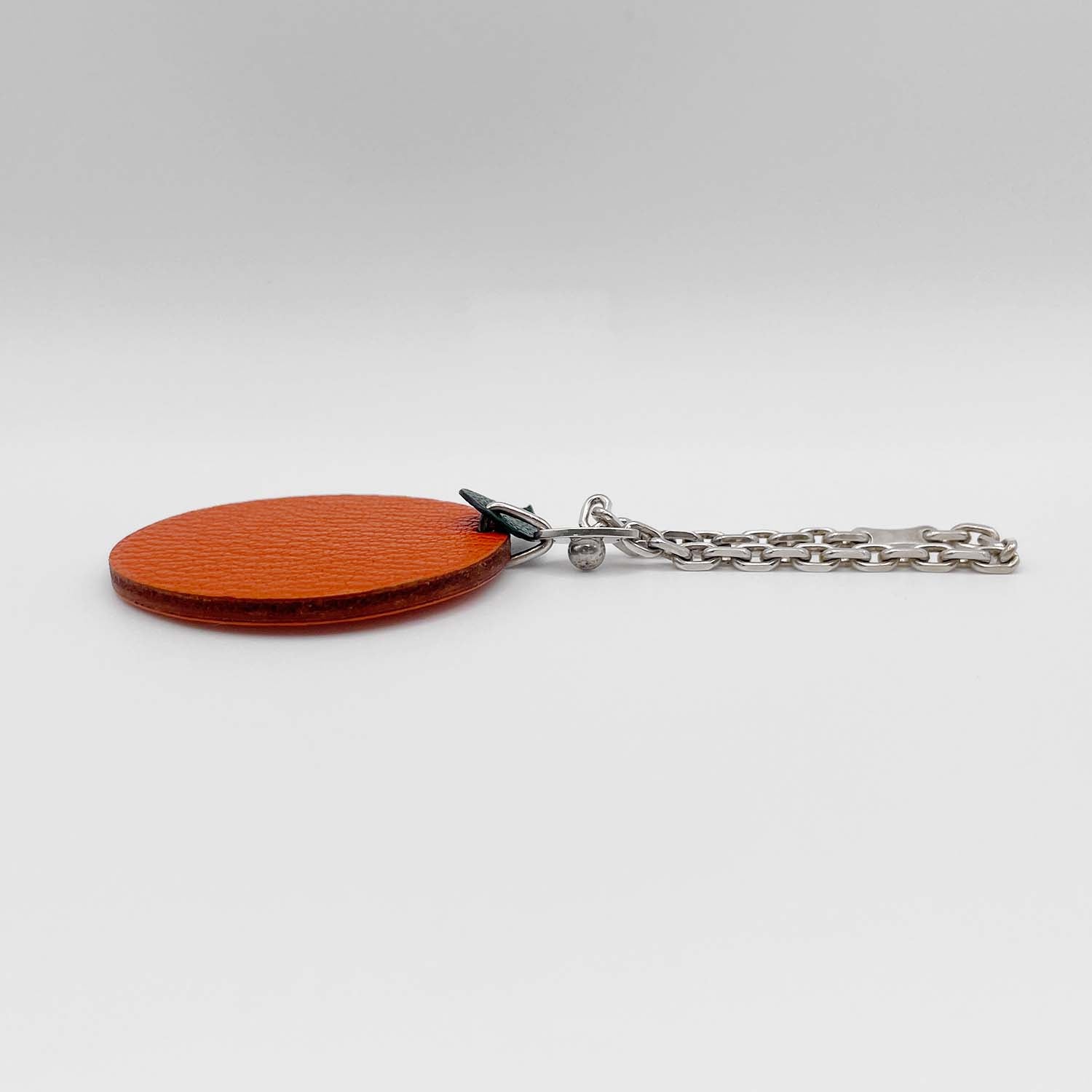 HERMES フルーツチャーム オレンジ バッグチャーム キーホルダー SV925