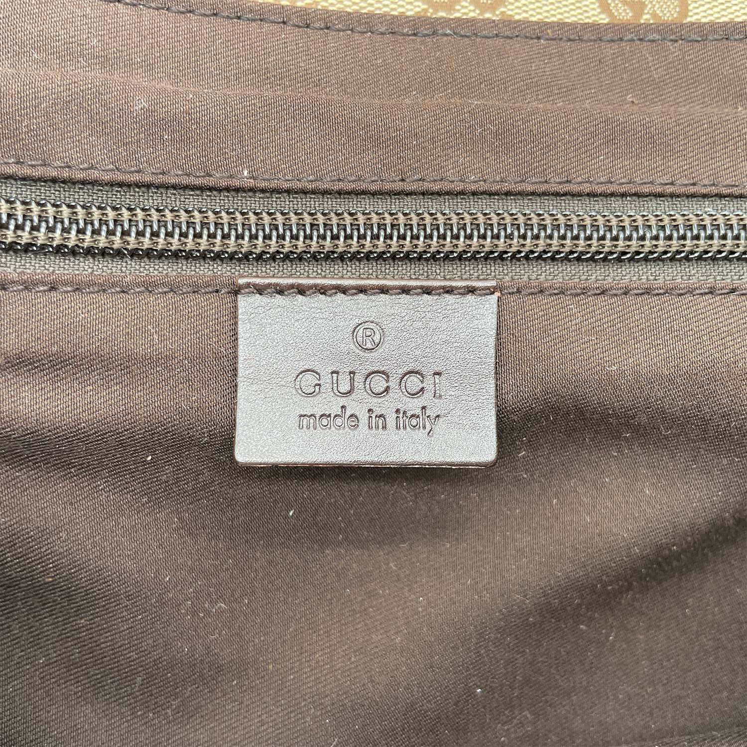 GUCCI グッチ ショルダーバッグ GGキャンバス メッセンジャー 145858 ブラウン
