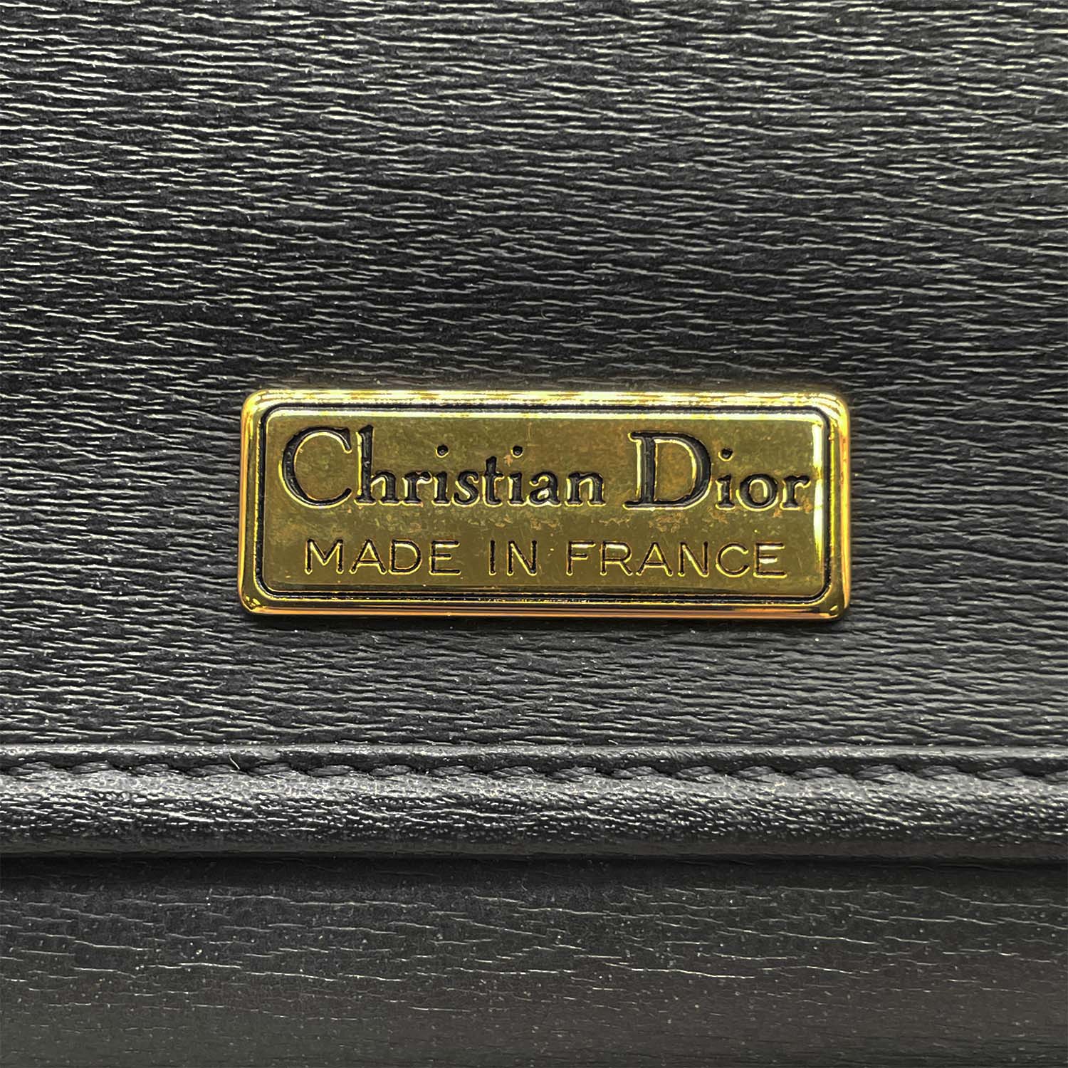 DIOR ディオール ショルダーバッグ CDロゴ ヴィンテージ オールド ブラック