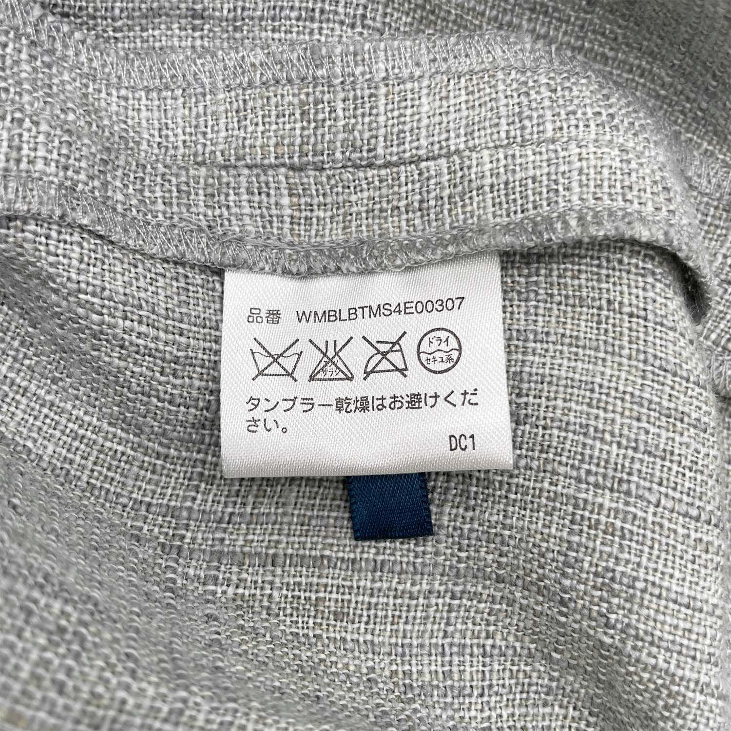 RALPH LAUREN ラルフローレン サイズ2 ワイドパンツ リネン ツイード ブルー