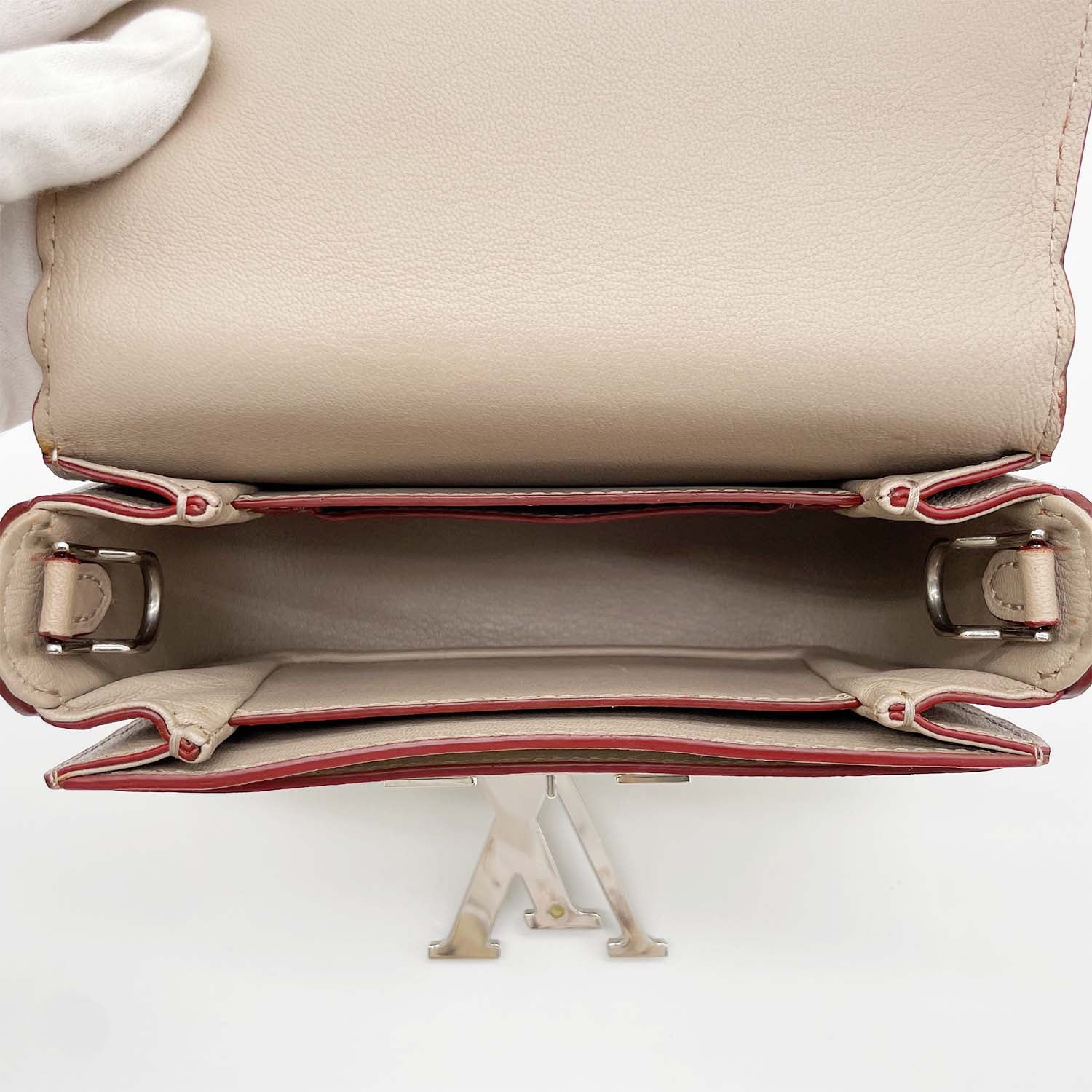 LOUIS VUITTON ルイヴィトン 2WAYバッグ M94434 ヴィヴィエンヌLV ホワイト ショルダー ハンド