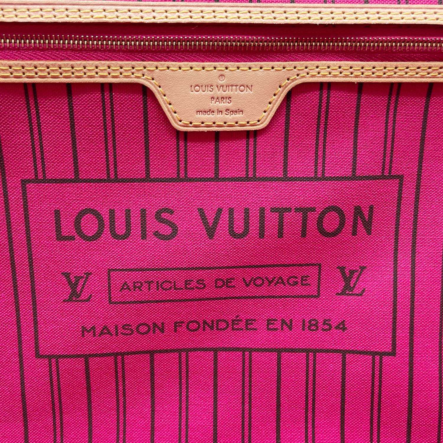 LOUIS VUITTON ルイヴィトン ネヴァーフルMM M41178 ピヴォワンヌ ポーチなし