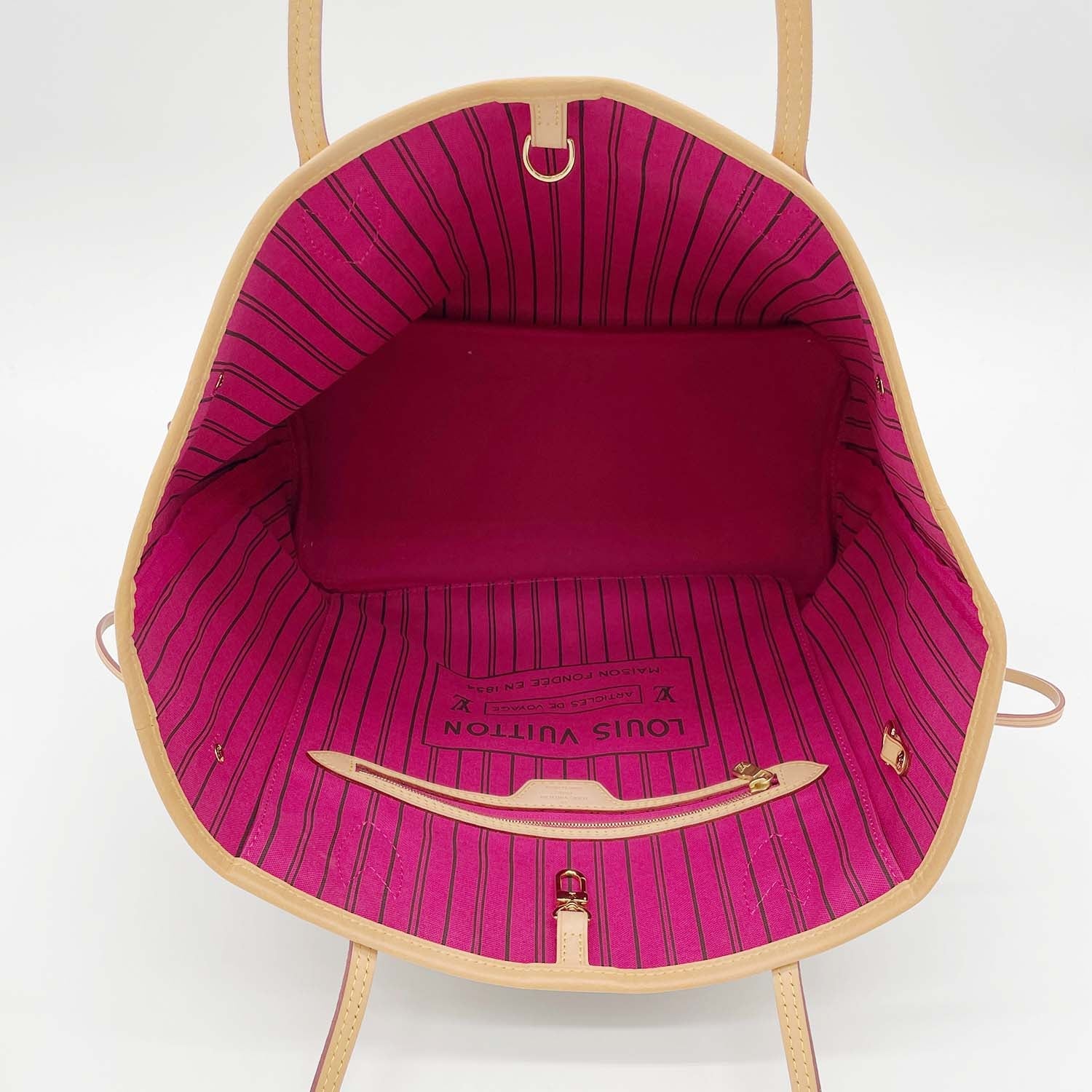 LOUIS VUITTON ルイヴィトン ネヴァーフルMM M41178 ピヴォワンヌ ポーチなし