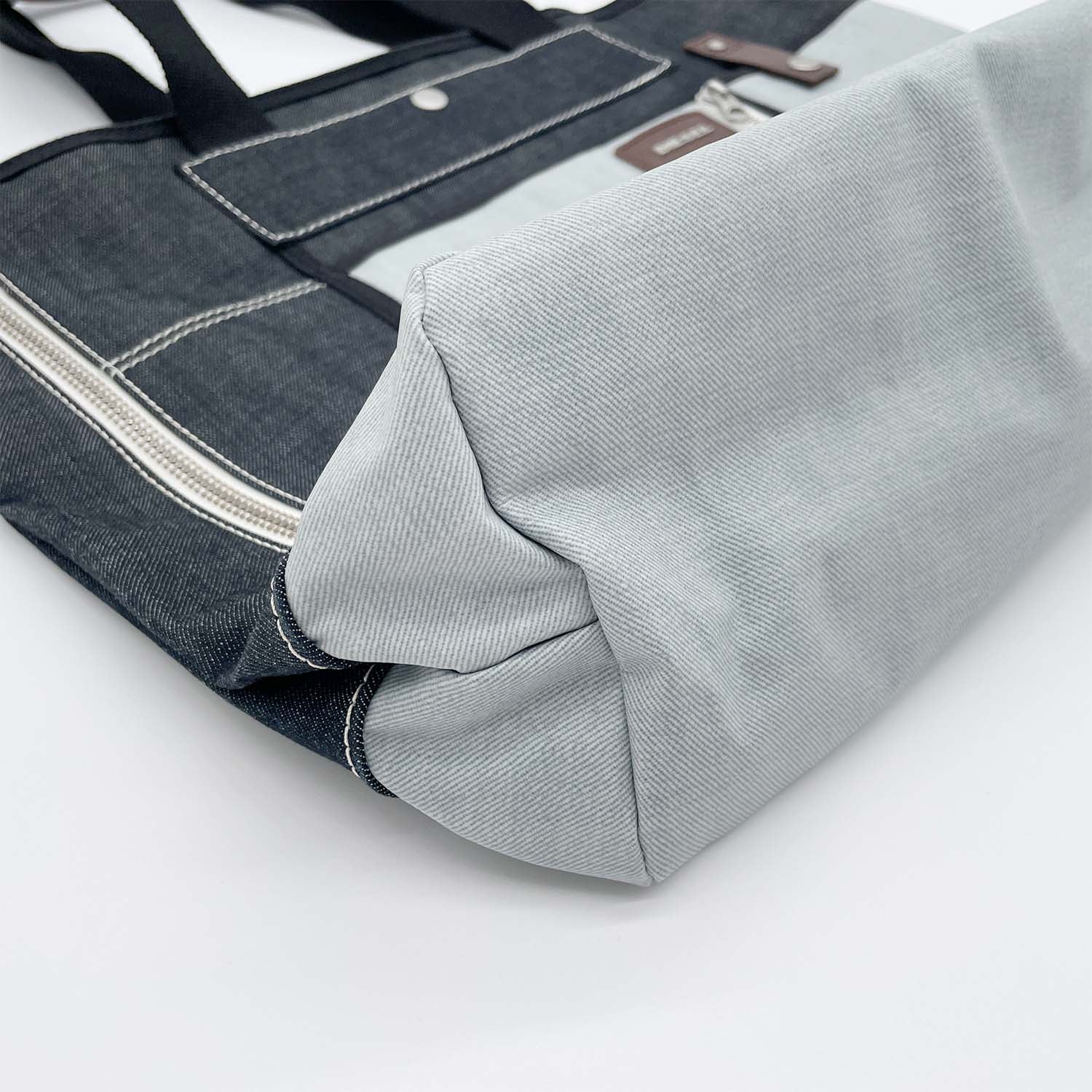 DIESEL ディーゼル トートバッグ ロゴ デニム 大容量