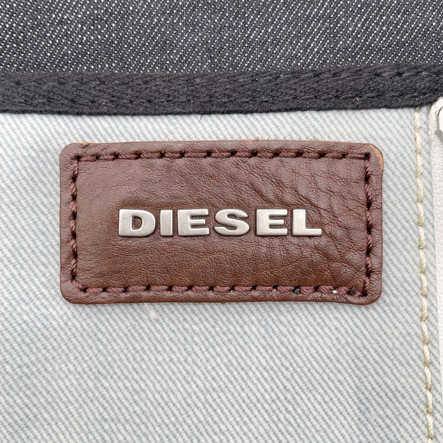 DIESEL ディーゼル トートバッグ ロゴ デニム 大容量