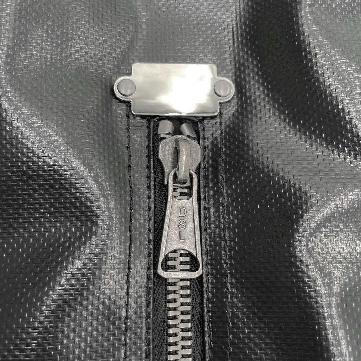 DIESEL ディーゼル 2WAYバッグ ロゴ ブラック ショルダー ハンド コーティングキャンバス