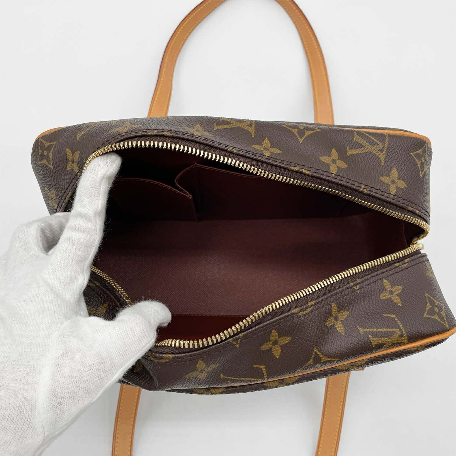 LOUIS VUITTON ルイヴィトン シテMM M51182 モノグラム ハンドバッグ 肩掛け ショルダー