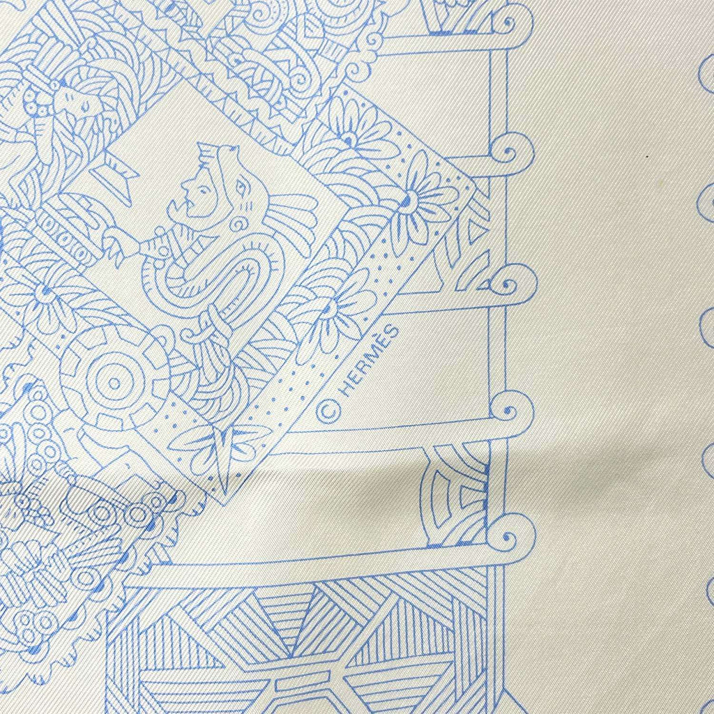 HERMES エルメス カレ90 ASTRES et SOLEILS 天体と太陽 スカーフ