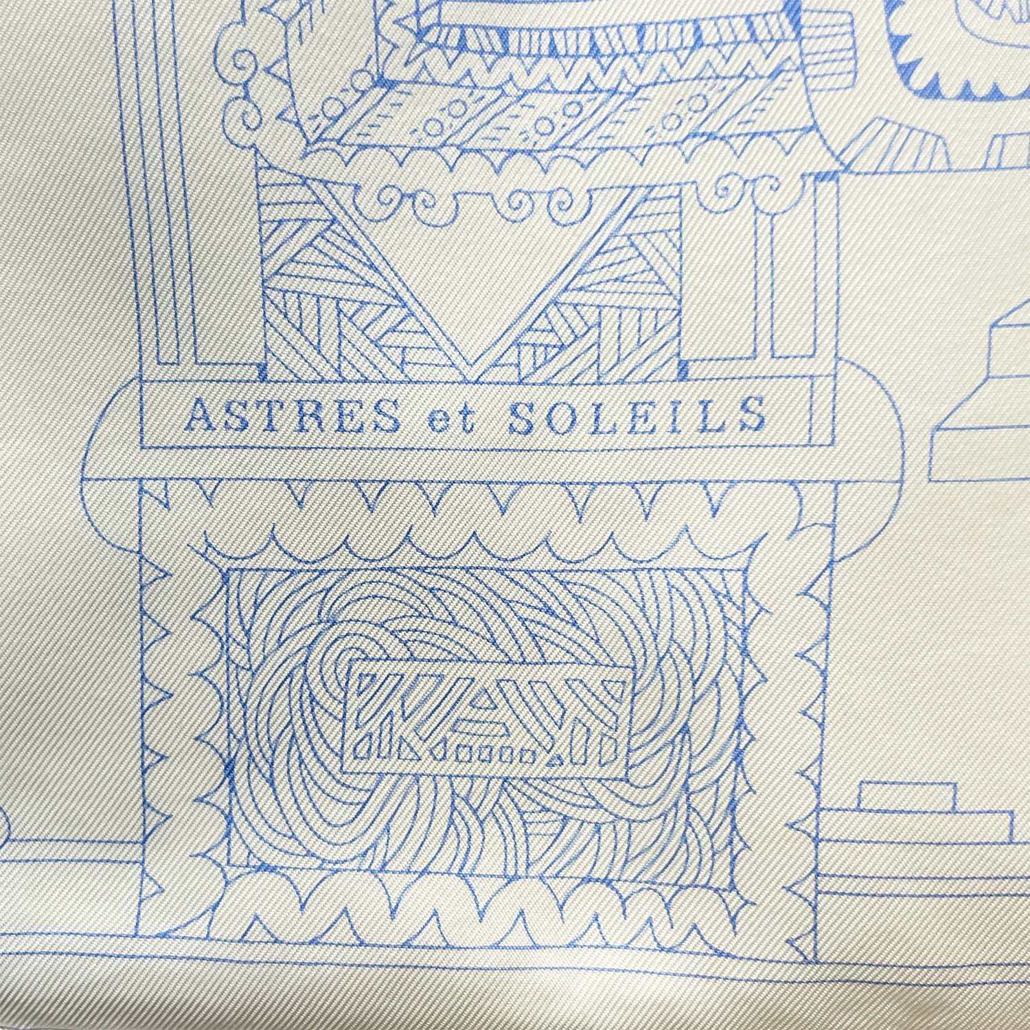HERMES エルメス カレ90 ASTRES et SOLEILS 天体と太陽 スカーフ