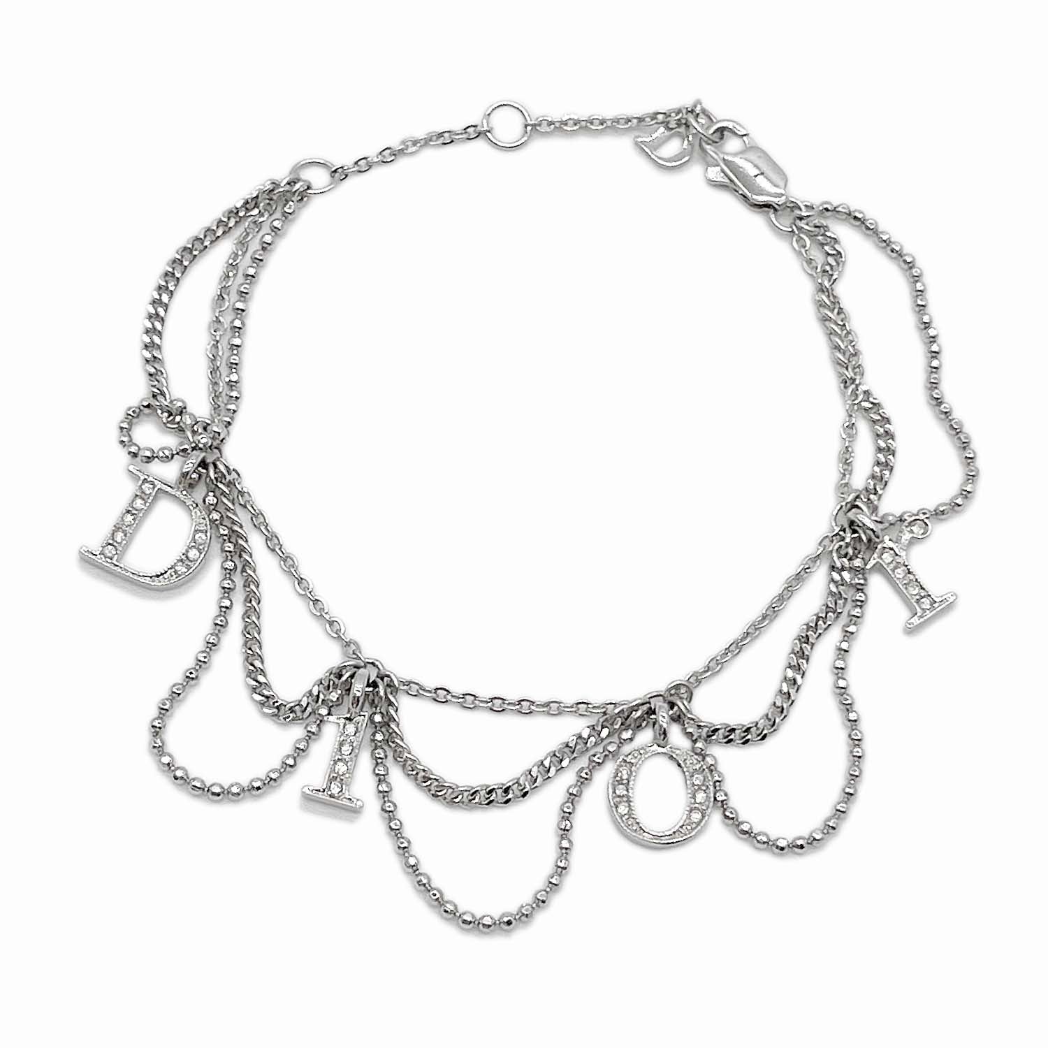 Dior ロゴ ストーン ブレスレッド ブレスレット・バングル