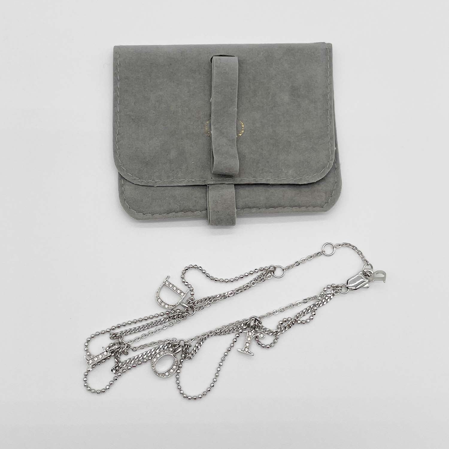 Dior ロゴ ストーン ブレスレッド ブレスレット・バングル