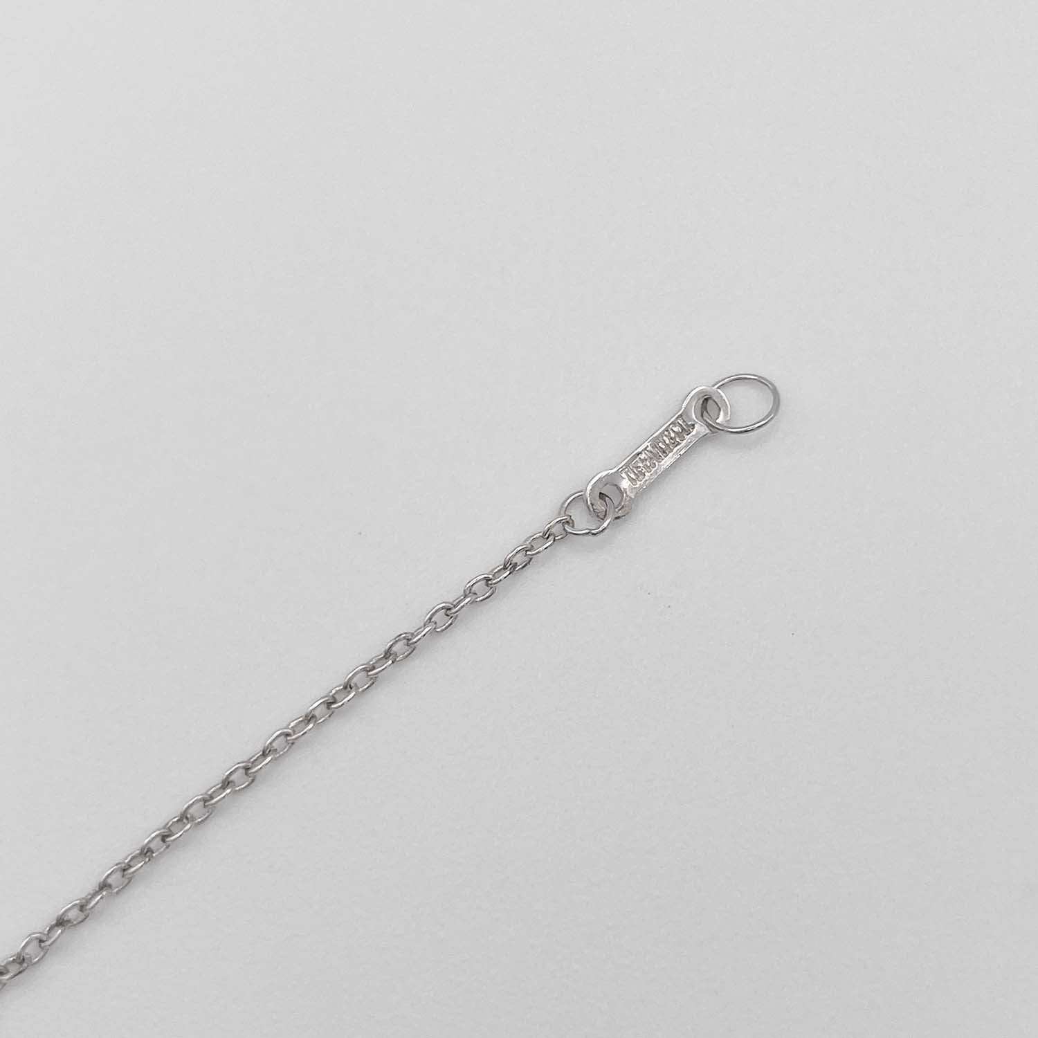 Tiffany&Co. ティファニー グラフィティ キス ネックレス SV925 新品仕上済