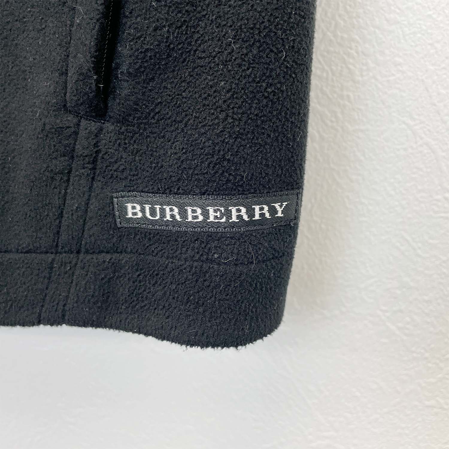 BURBERRY GOLF バーバリー ベスト サイズM リバーシブル フリース チェック柄