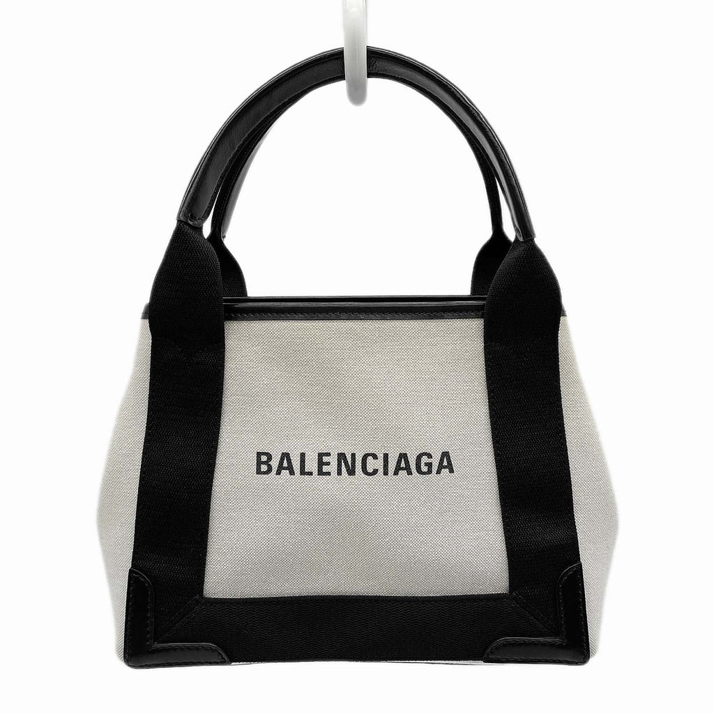 BALENCIAGA バレンシアガ ハンドバッグ ネイビーカバス XS 390346 トート