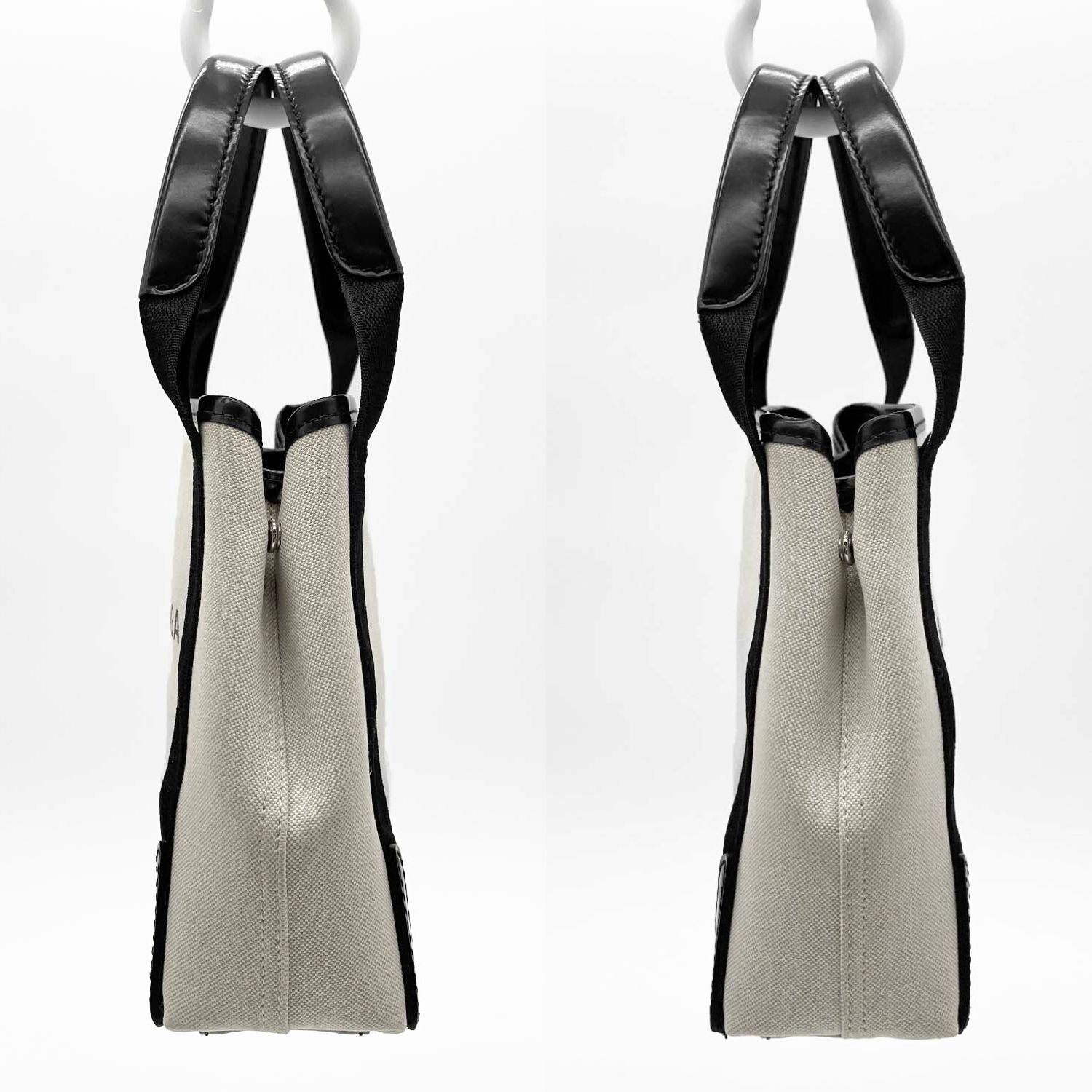BALENCIAGA バレンシアガ ハンドバッグ ネイビーカバス XS 390346 トート