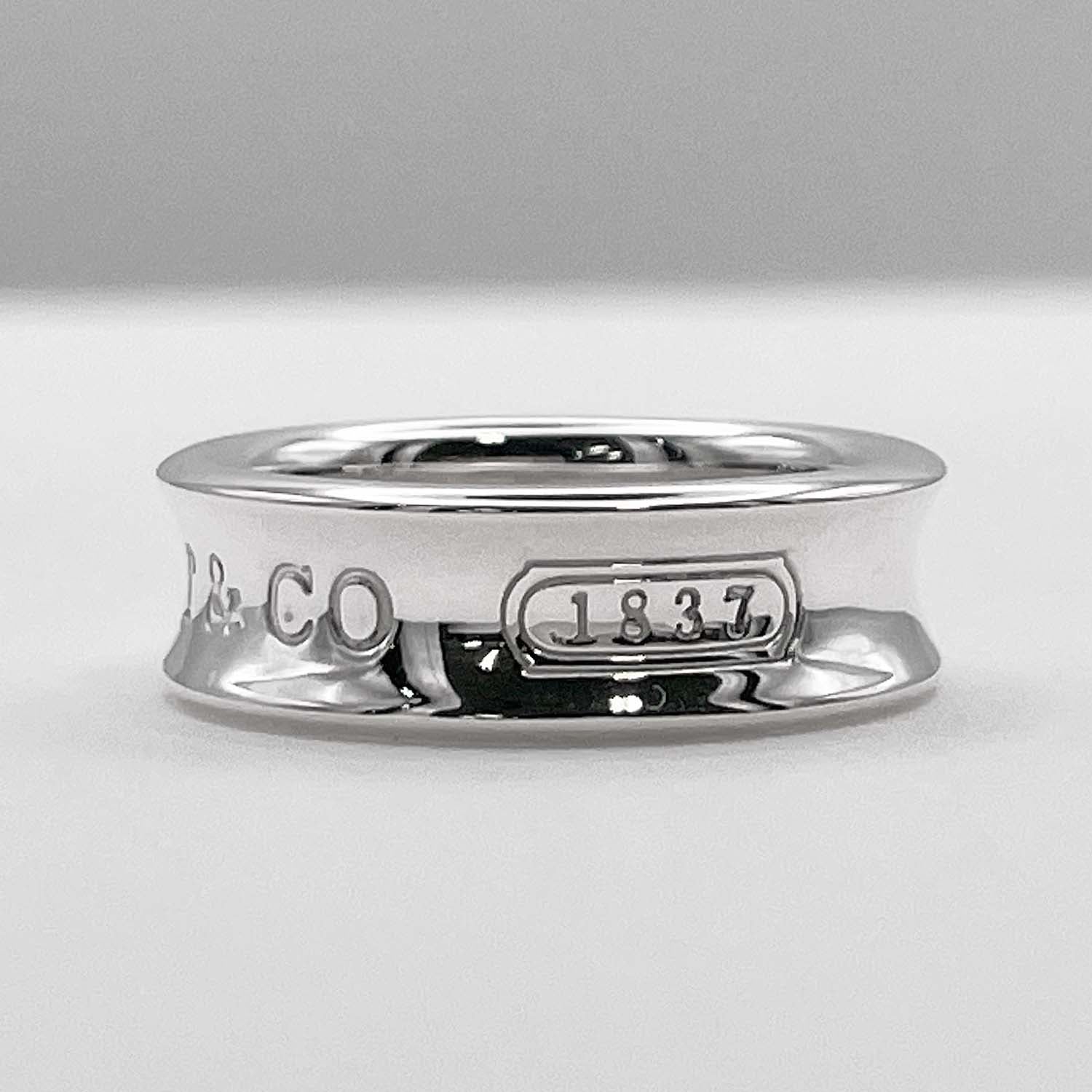 Tiffany&Co. ティファニー 15号 1837 ミディアム リング SV925 新品仕上済