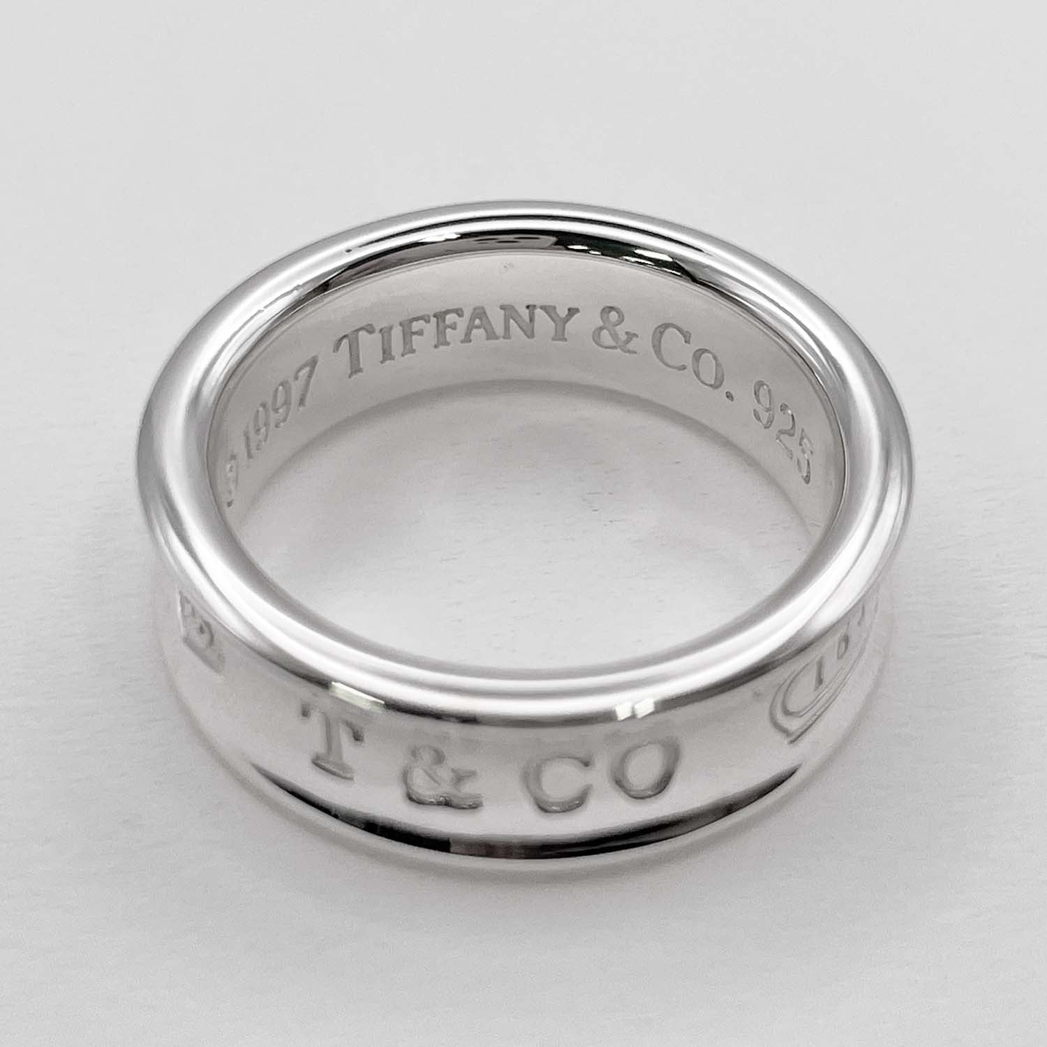 Tiffany&Co. ティファニー 15号 1837 ミディアム リング SV925 新品仕上済