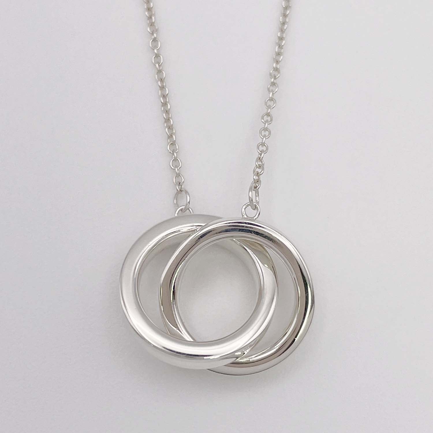 Tiffany&Co. ティファニー 1837 インターロッキング サークル ペンダント SV925 新品仕上済