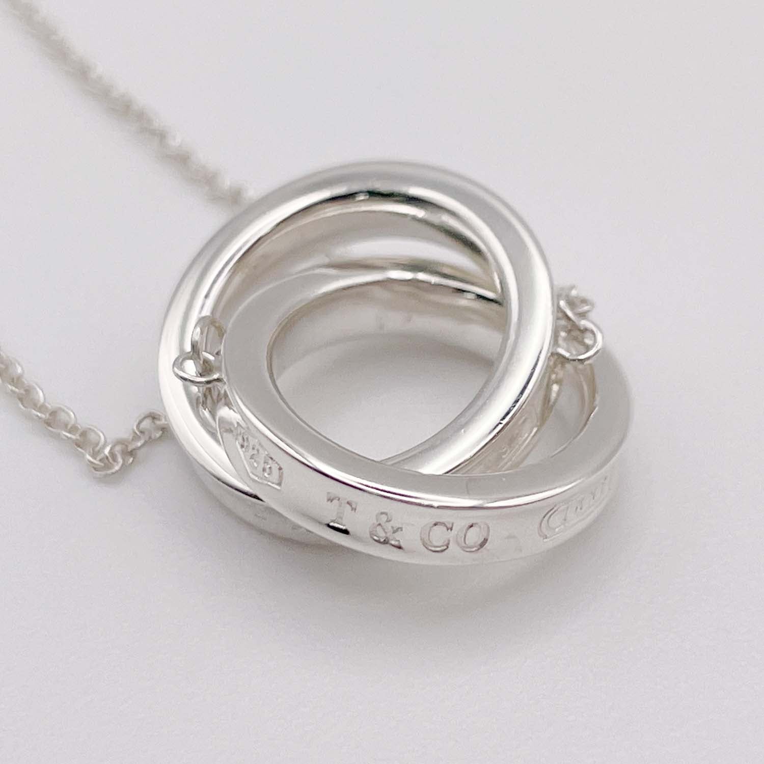 Tiffany&Co. ティファニー 1837 インターロッキング サークル ペンダント SV925 新品仕上済