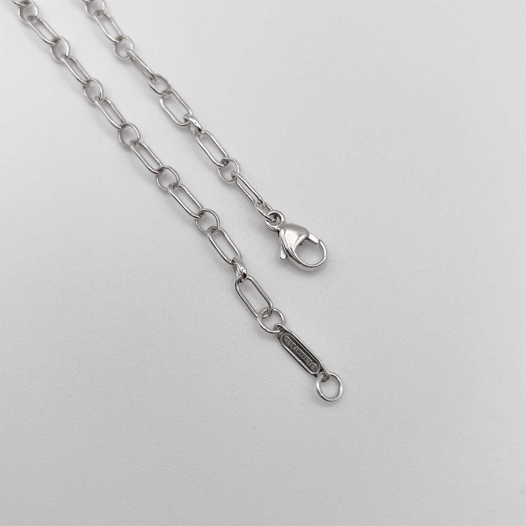 Tiffany&Co. ティファニー 17cm ハートロック ブレスレット SV925 新品仕上済