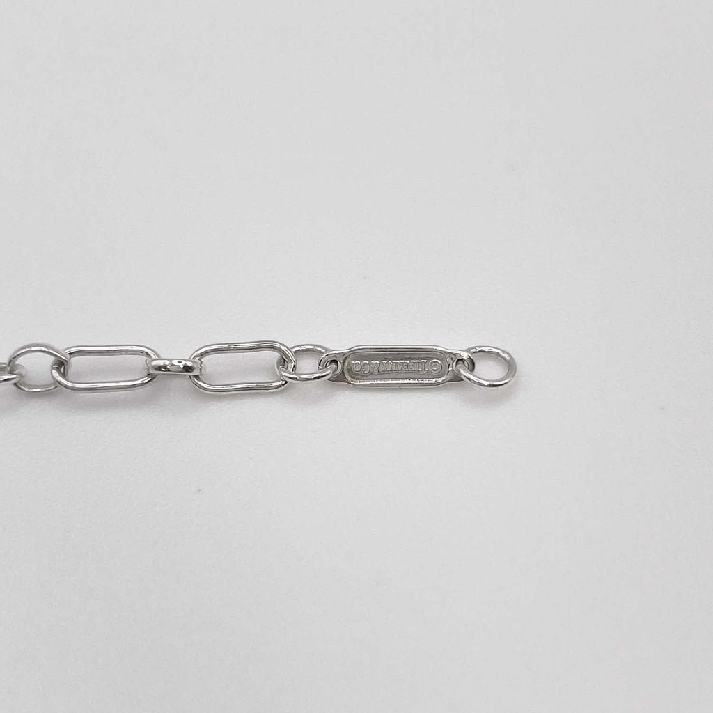 Tiffany&Co. ティファニー 17cm ハートロック ブレスレット SV925 新品仕上済