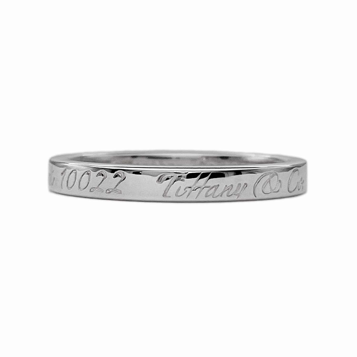 Tiffany&Co. ティファニー 16号 ノーツ リング SV925 新品仕上済