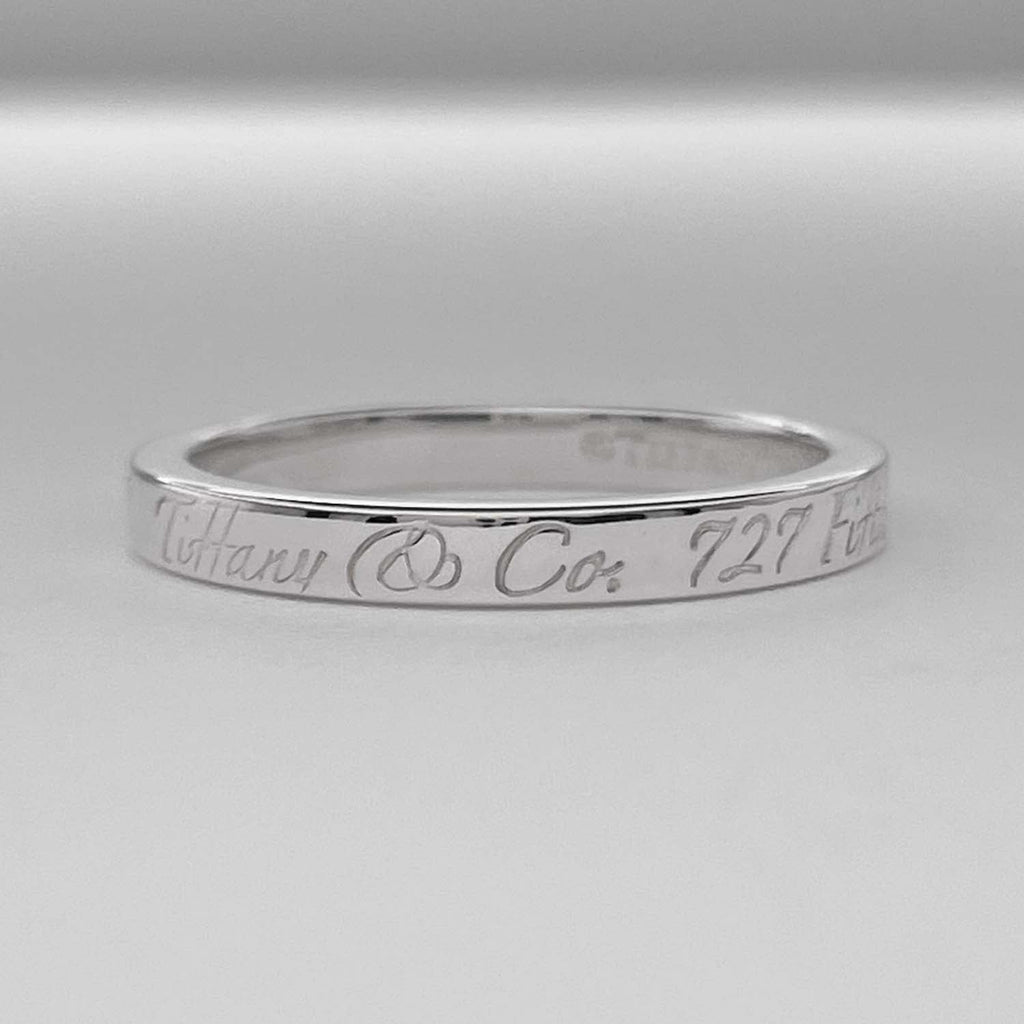 Tiffany&Co. ティファニー 16号 ノーツ リング SV925 新品仕上済