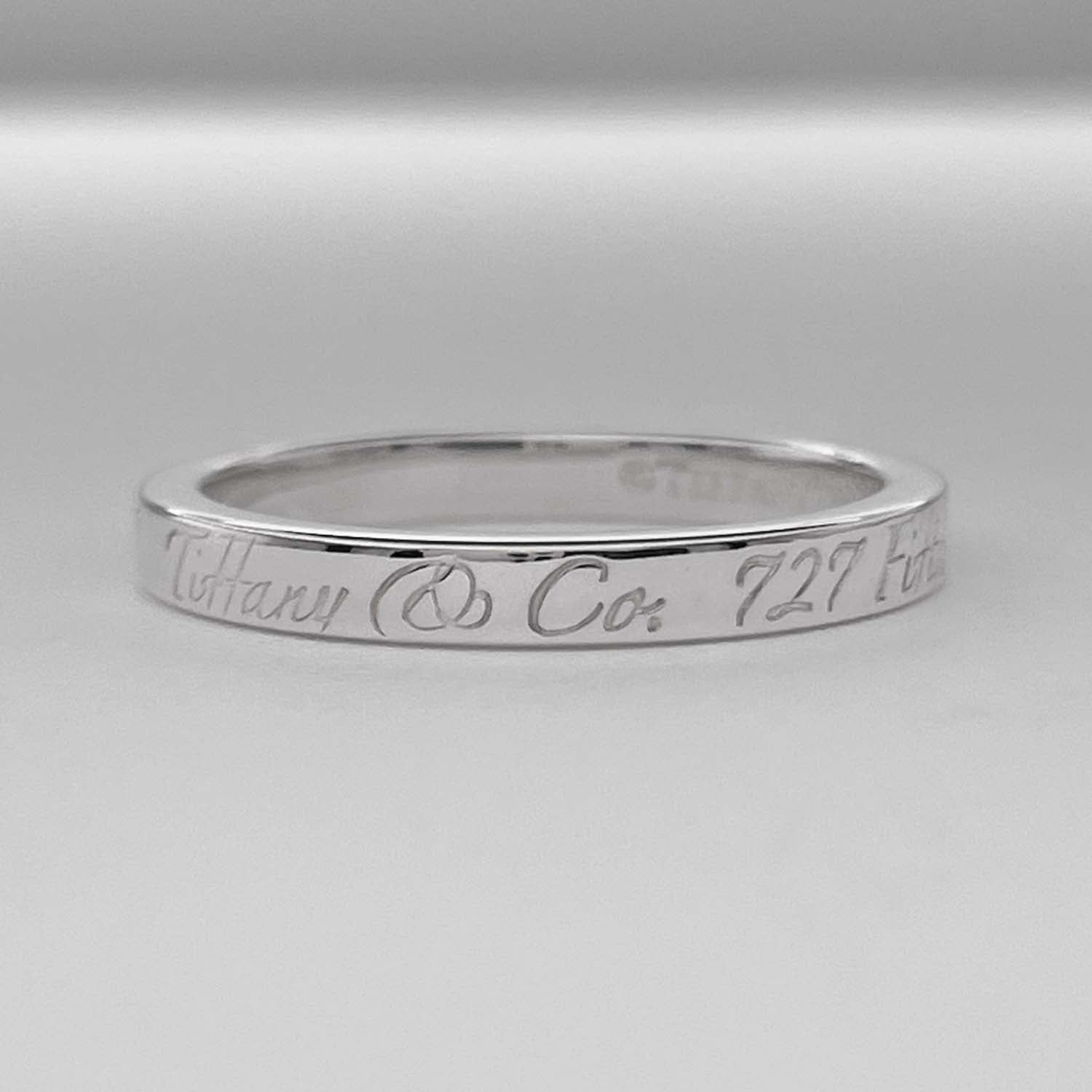 Tiffany&Co. ティファニー 16号 ノーツ リング SV925 新品仕上済