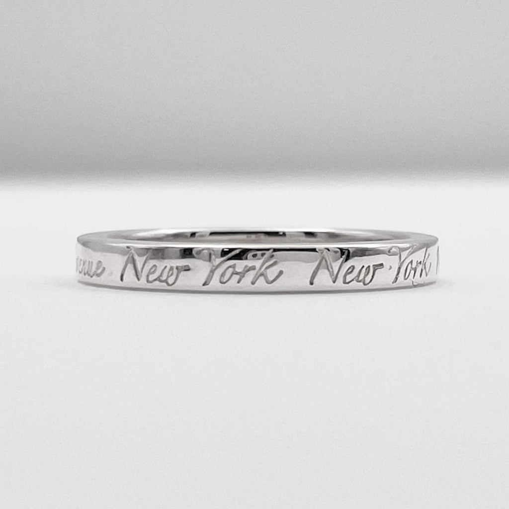Tiffany&Co. ティファニー 16号 ノーツ リング SV925 新品仕上済