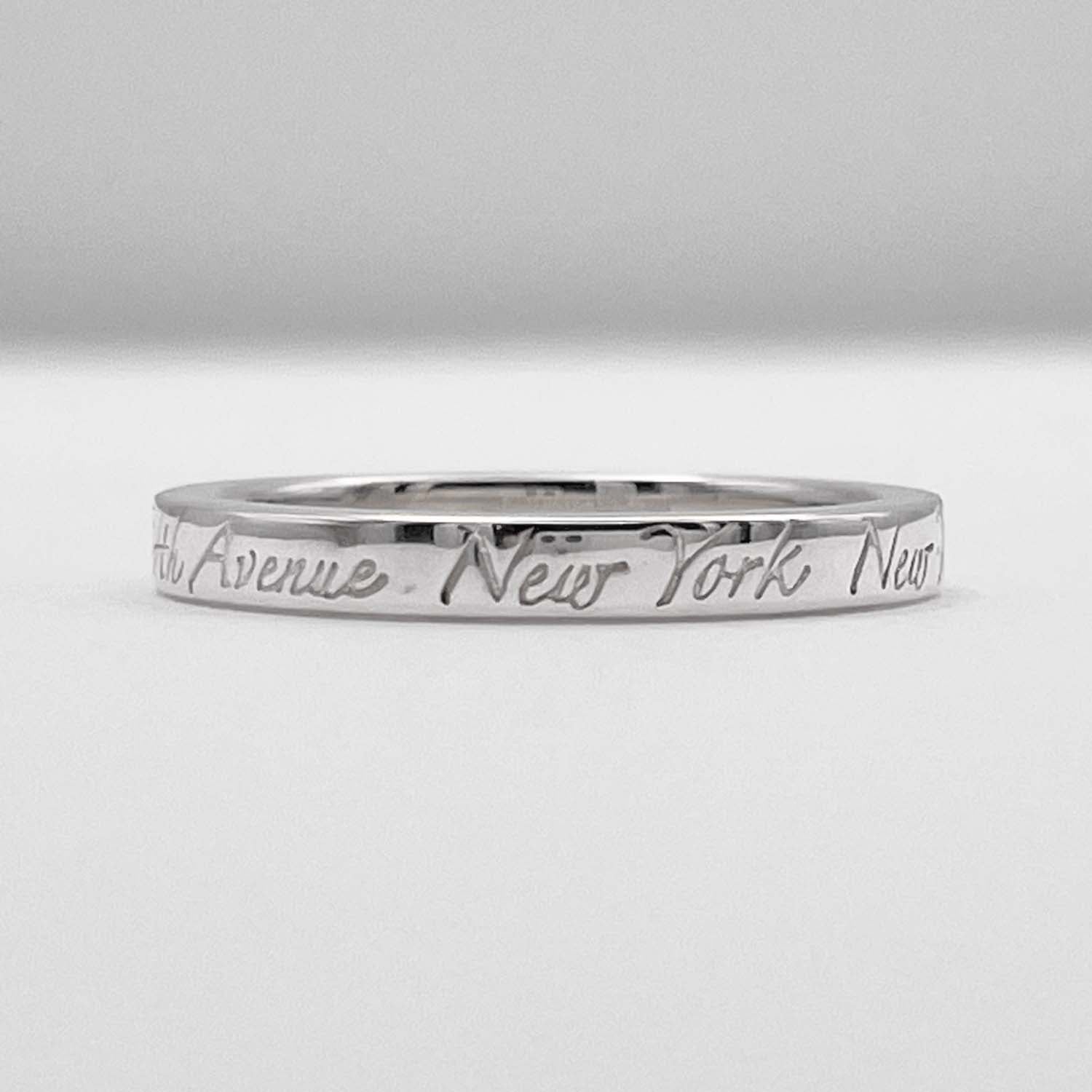 Tiffany&Co. ティファニー 16号 ノーツ リング SV925 新品仕上済