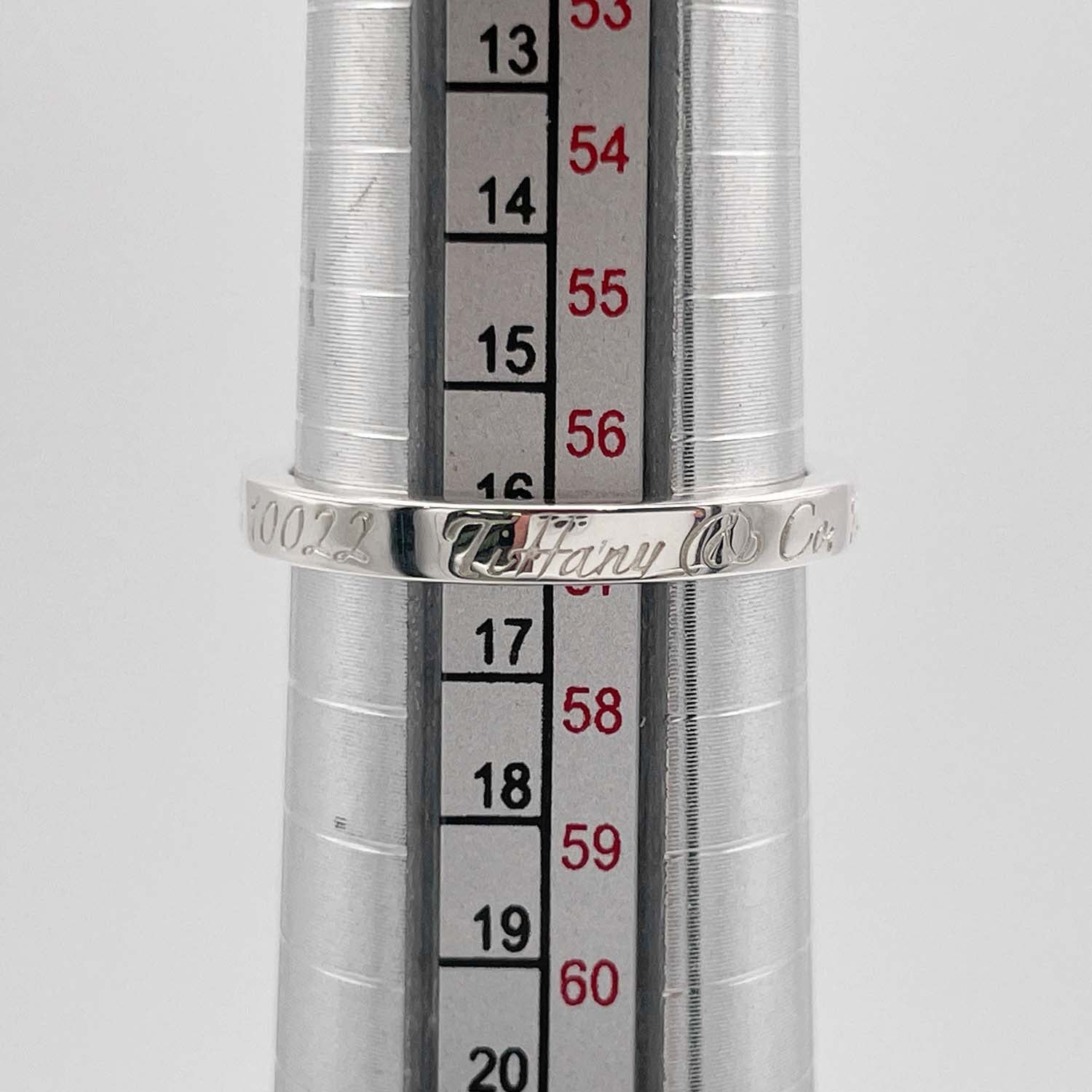 Tiffany&Co. ティファニー 16号 ノーツ リング SV925 新品仕上済