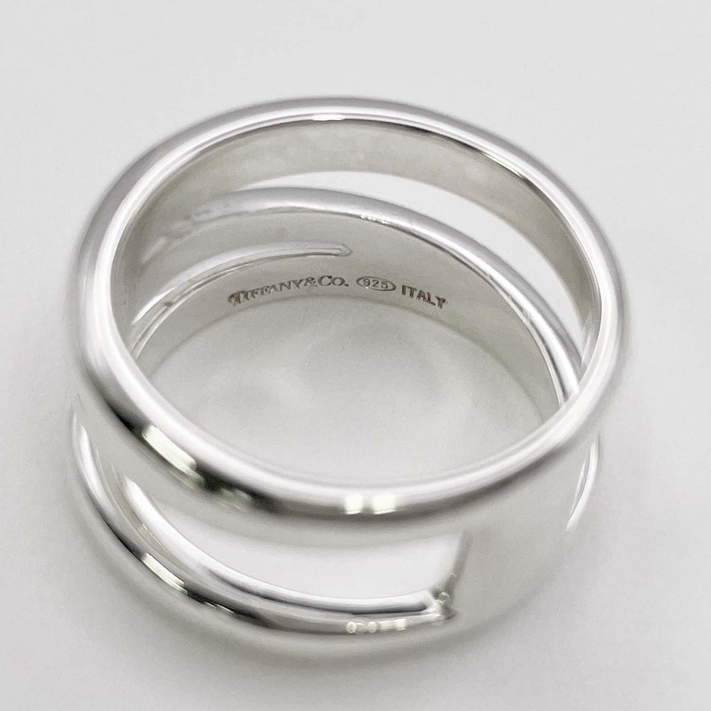 Tiffany&Co. ティファニー 14号 ダイアゴナル リング SV925 新品仕上済