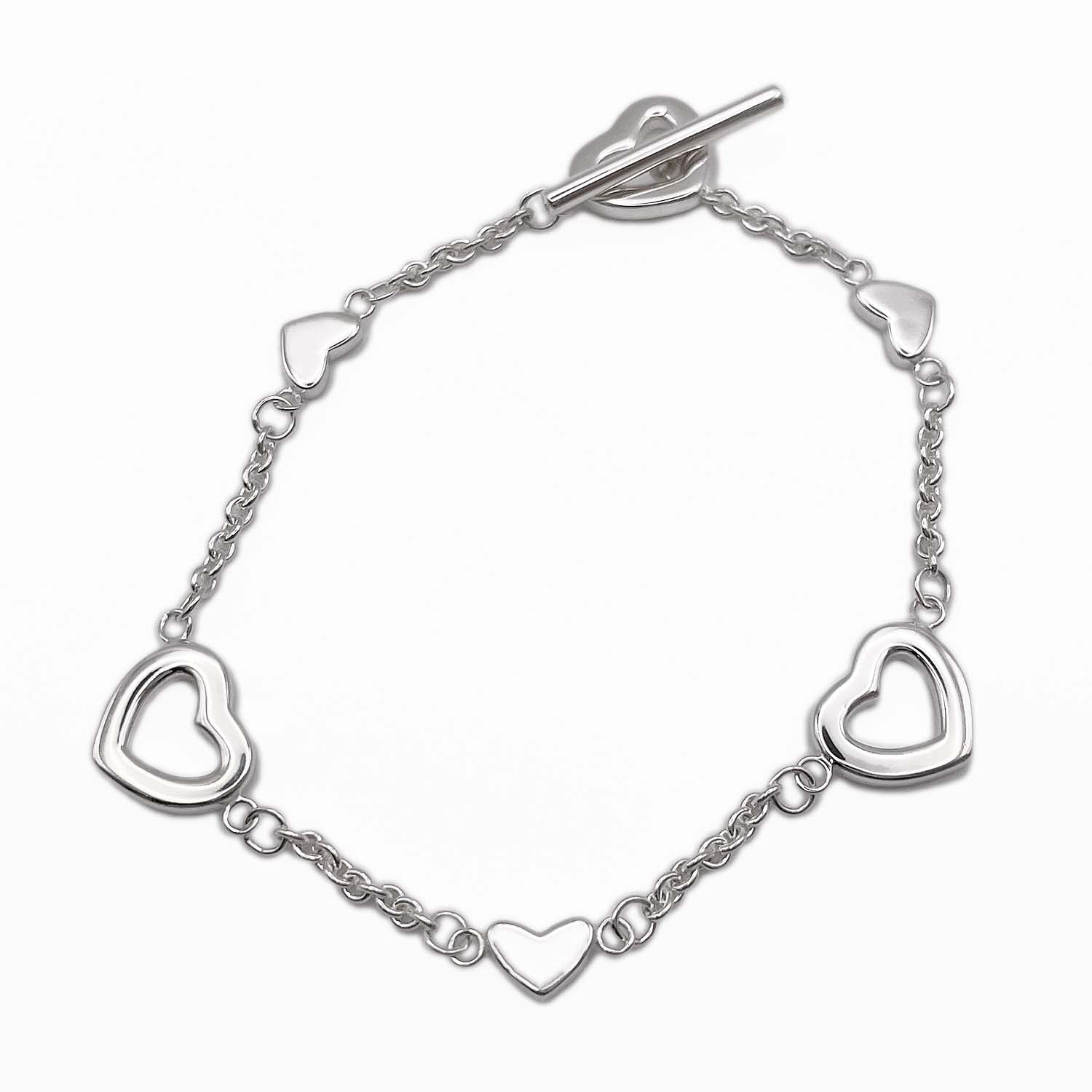 Tiffany&Co. ティファニー ハートリンク ブレスレット SV925 新品仕上済