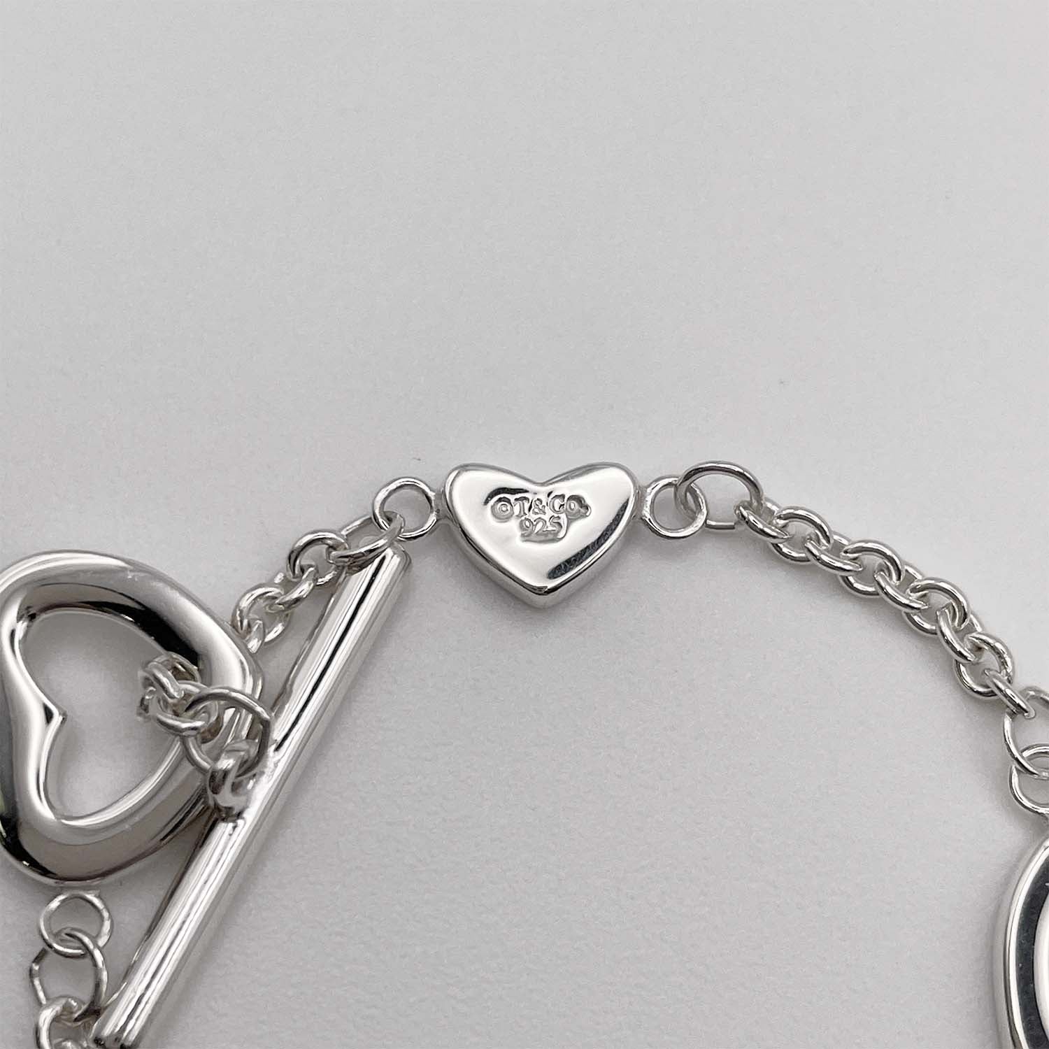 Tiffany&Co. ティファニー ハートリンク ブレスレット SV925 新品仕上済
