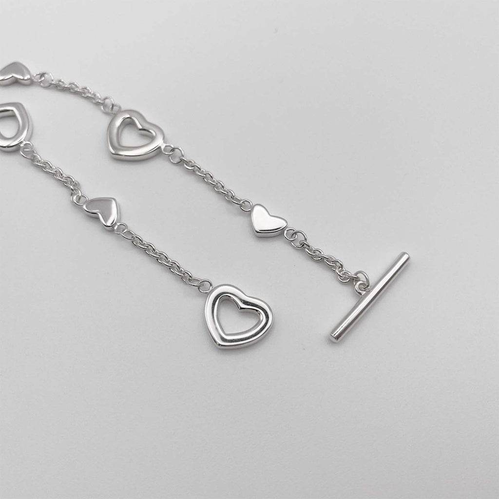 Tiffany&Co. ティファニー ハートリンク ブレスレット SV925 新品仕上済