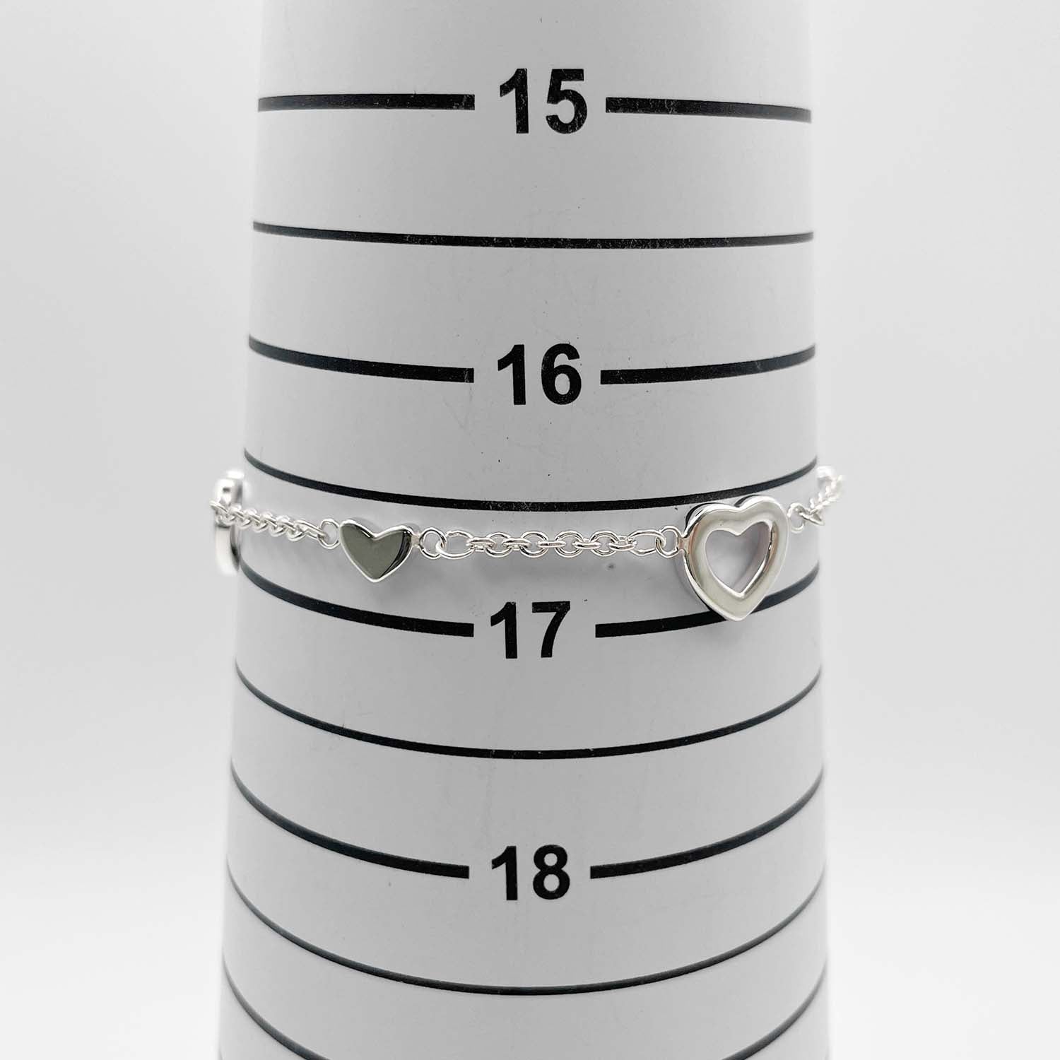Tiffany&Co. ティファニー ハートリンク ブレスレット SV925 新品仕上済