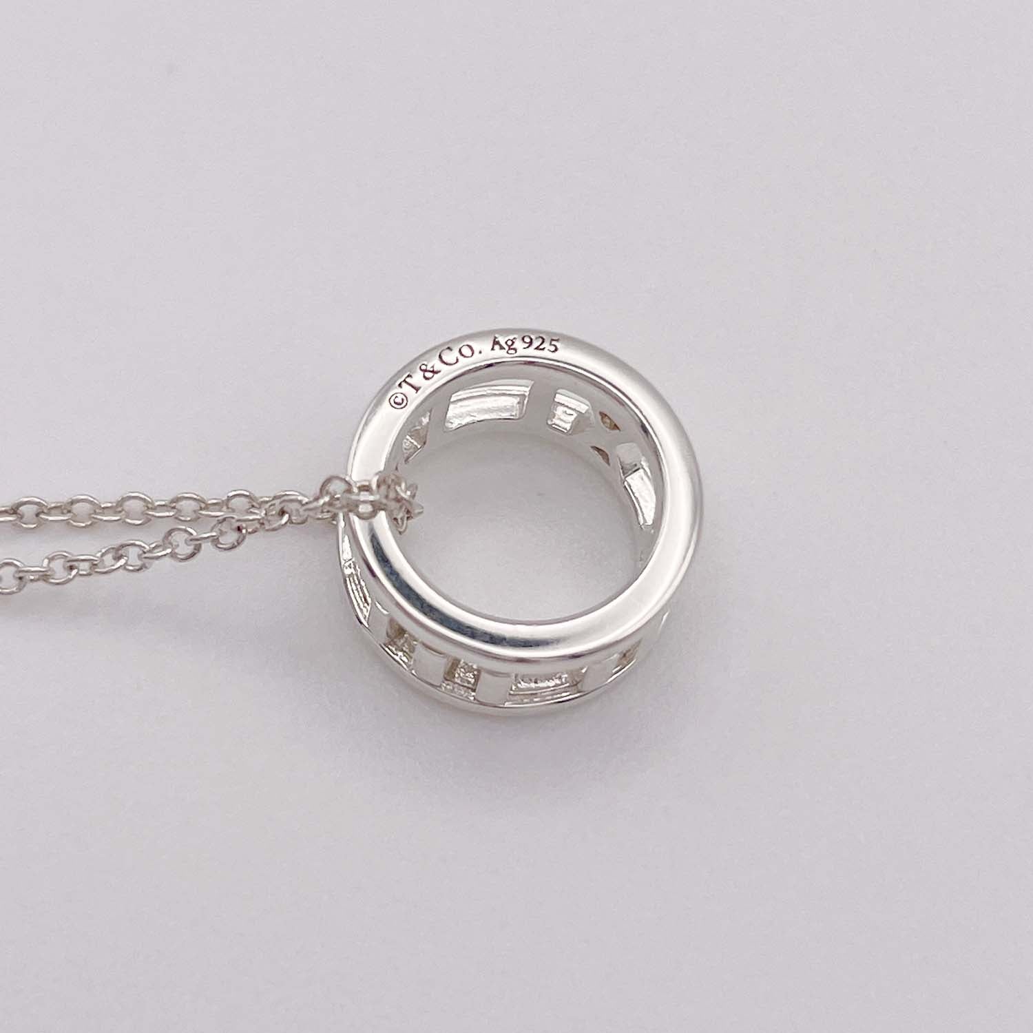 Tiffany&Co. ティファニー オープン アトラス ネックレス SV925 新品仕上済