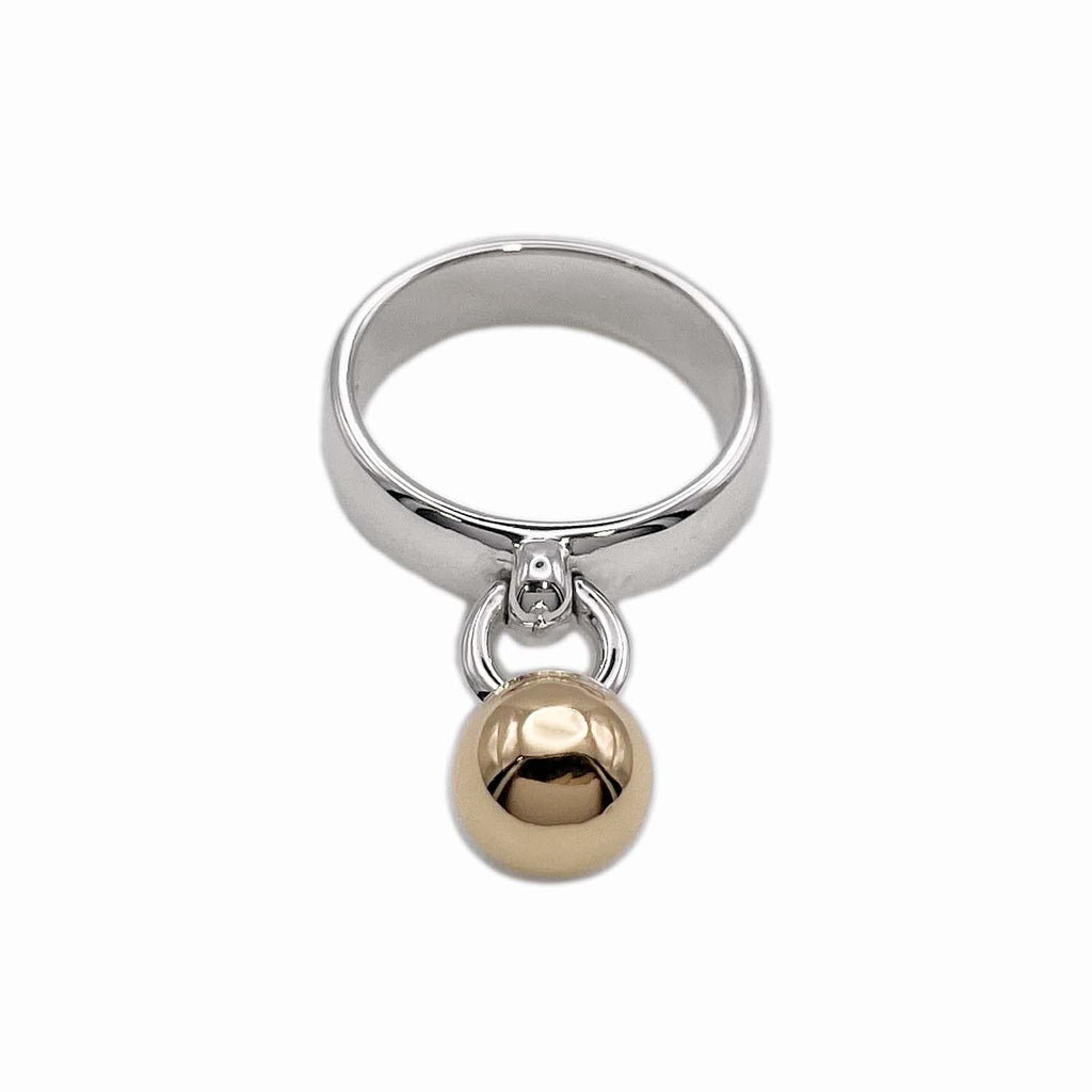 Tiffany&Co. ティファニー 12号 ボールダングル リング SV925 新品仕上済