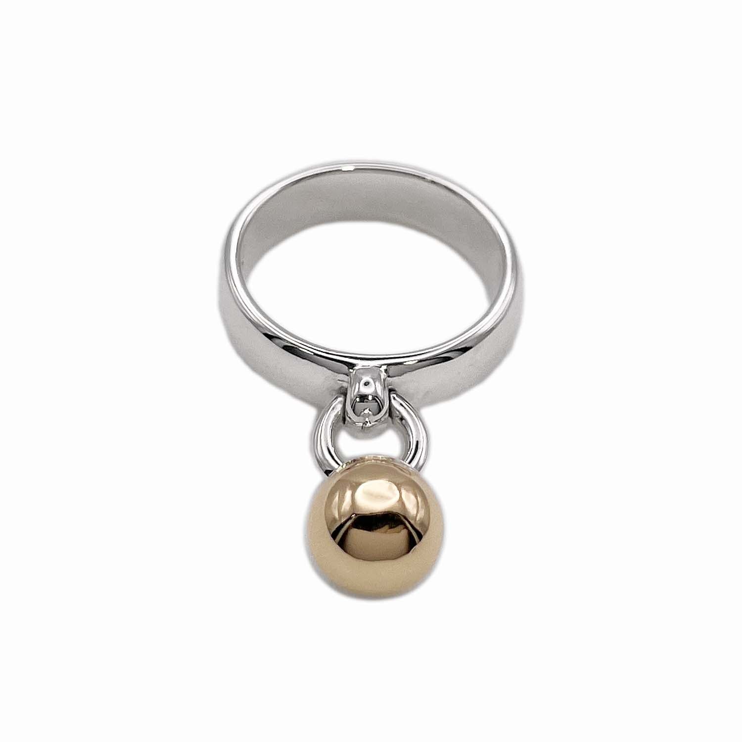 Tiffany&Co. ティファニー 12号 ボールダングル リング SV925 新品仕上済