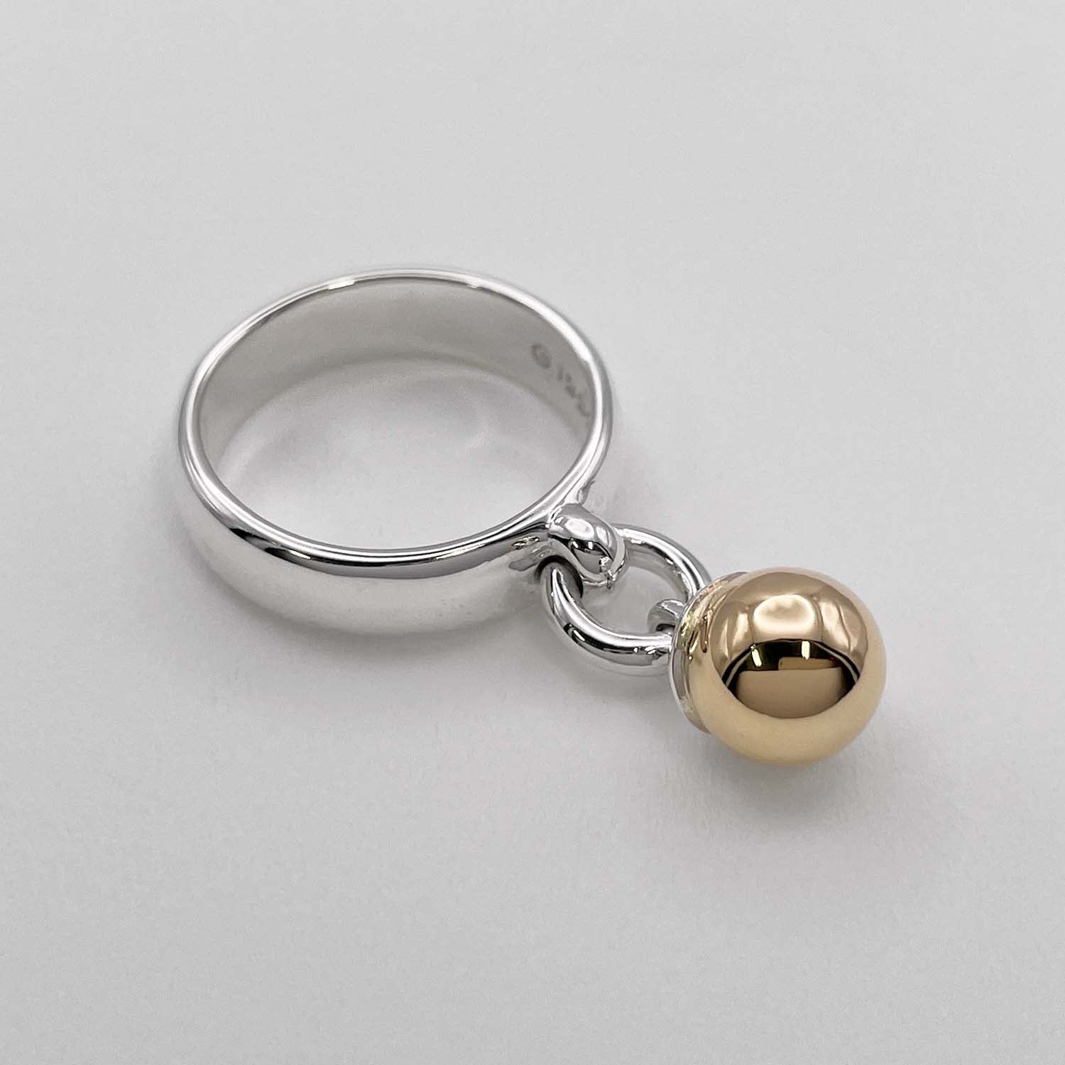 Tiffany&Co. ティファニー 12号 ボールダングル リング SV925 新品仕上済