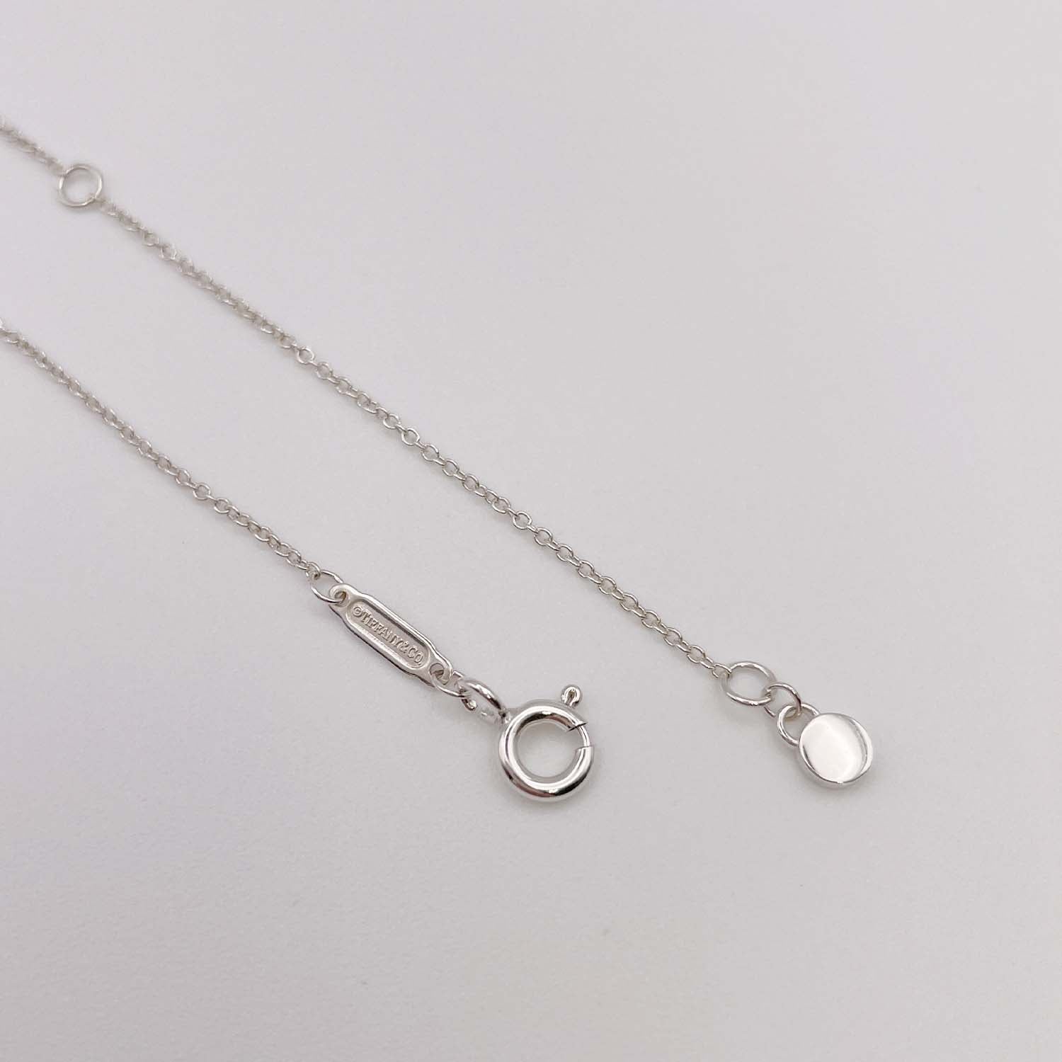 Tiffany&Co. リターントゥ ティファニー ダブル ラウンドタグ ネックレス SV925 METAL 新品仕上済